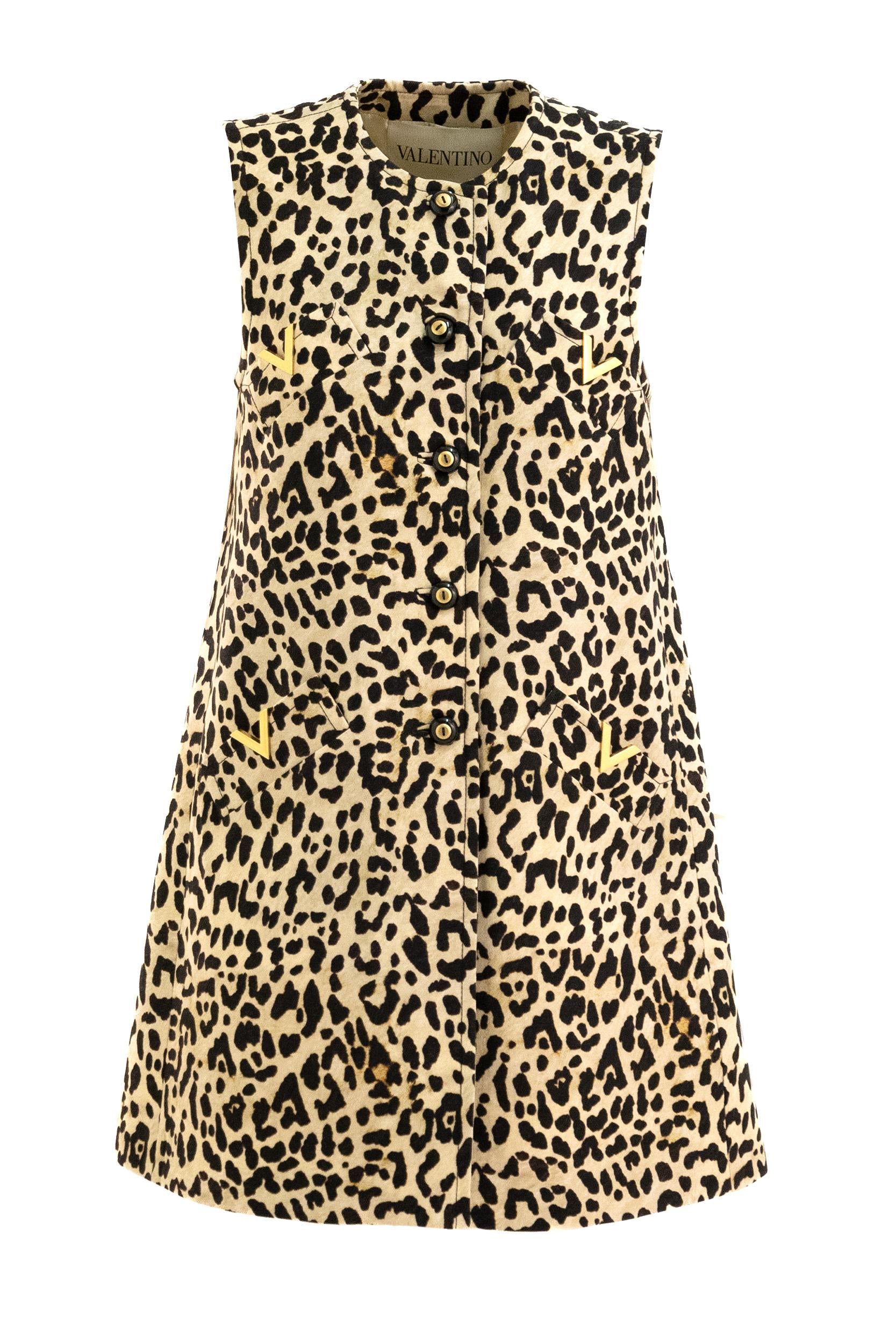 Abito Animalier<BR/> 7B3CF7T09F9 AN2 VALENTINO GARAVANI 