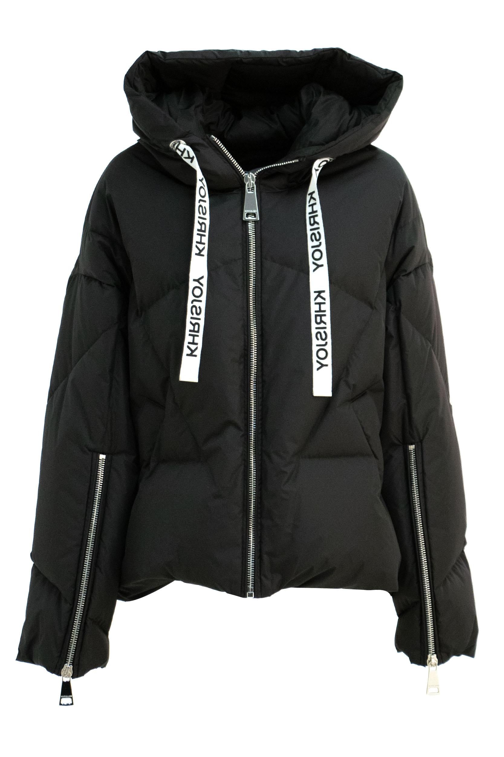 Piumino<BR/> KWF24R0601 NY0001 BLK001 KHRISJOY 