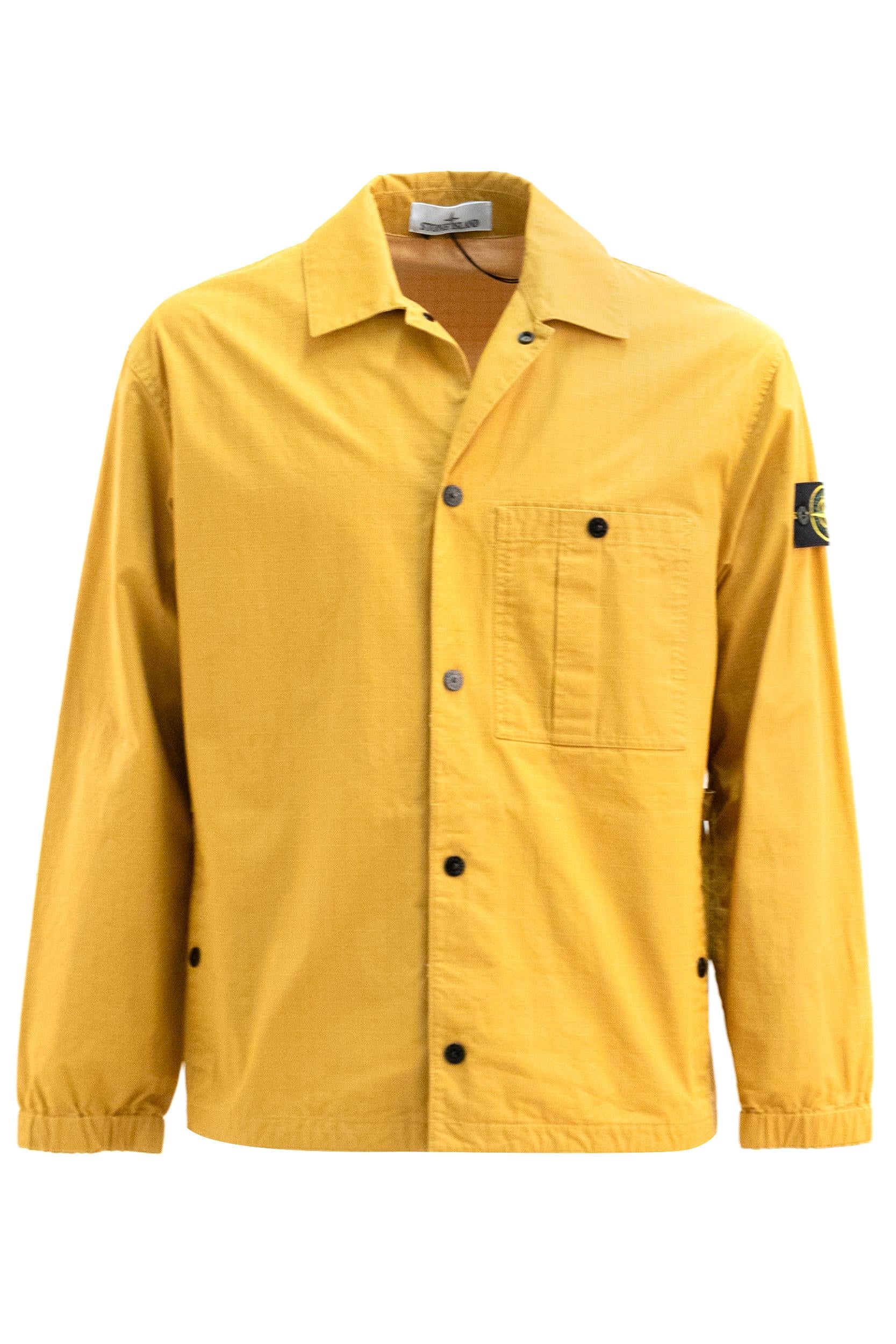 Overshirt in Ripstop di Cotone<BR/> L1S151200018 S0299 V0034 STONE ISLAND 