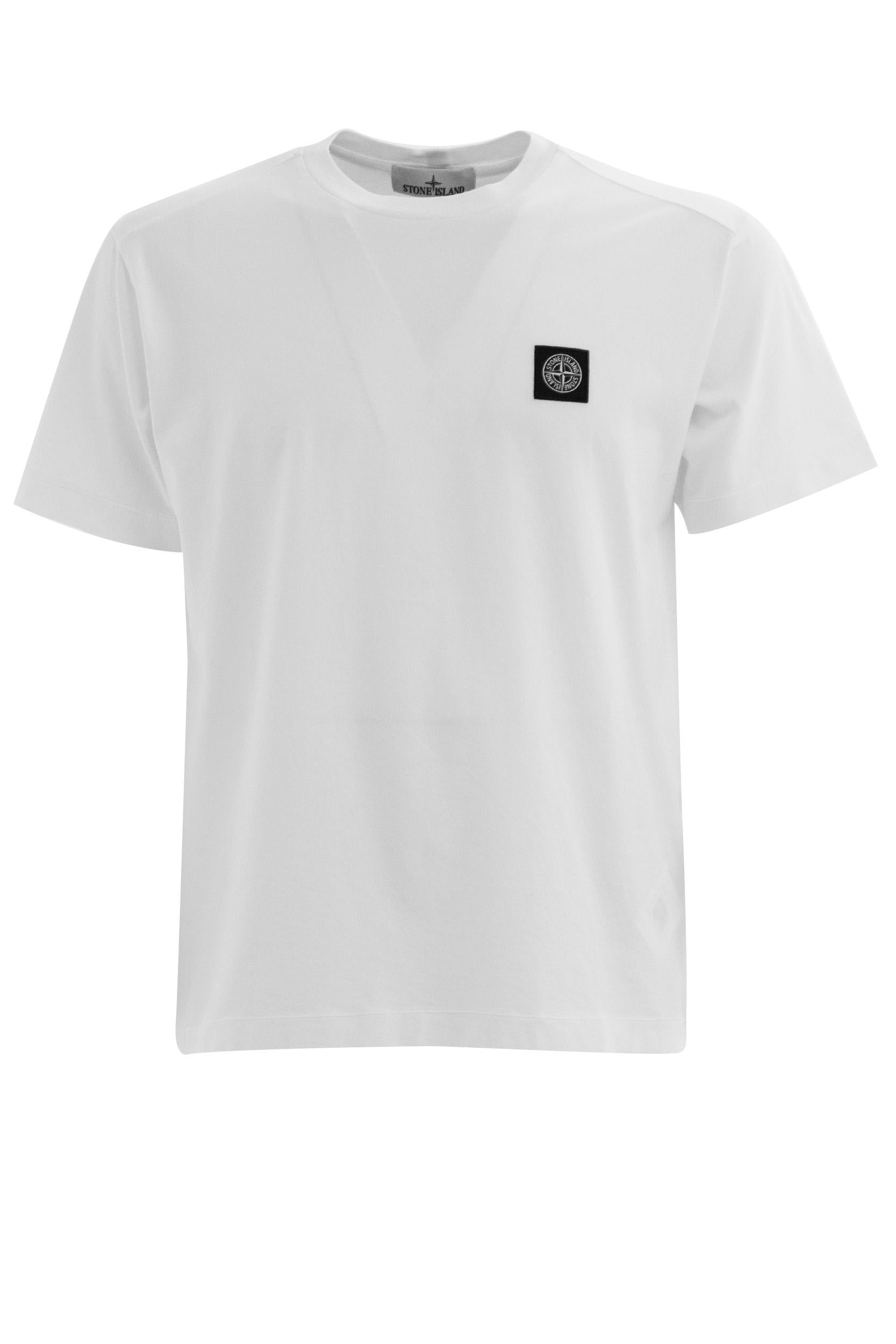 T-shirt in Cotone<BR/> L1S152100027 S0013 V0001 STONE ISLAND 