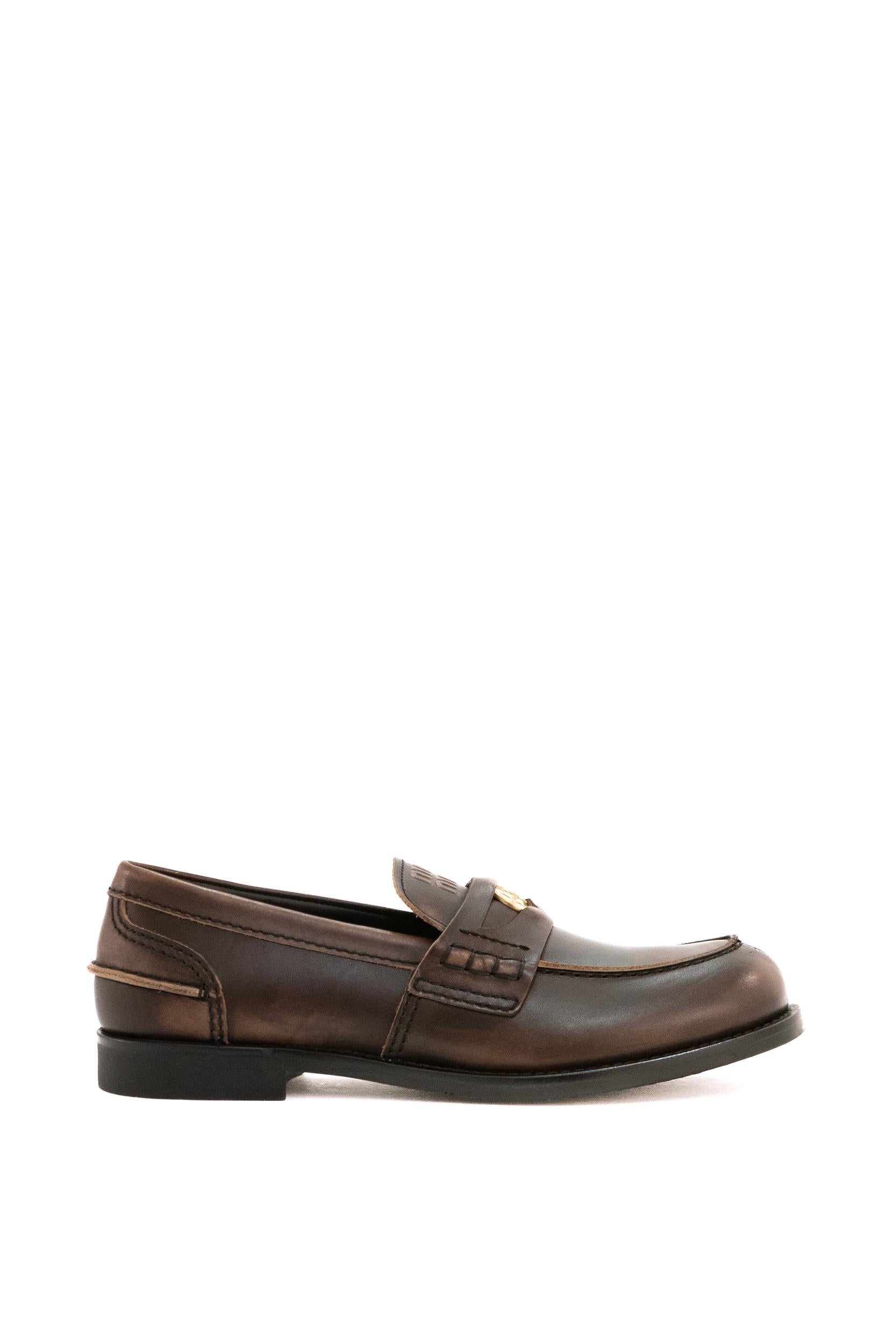 Mocassini<BR/> 5D773D F 020 3G48 F0192 MIU MIU 