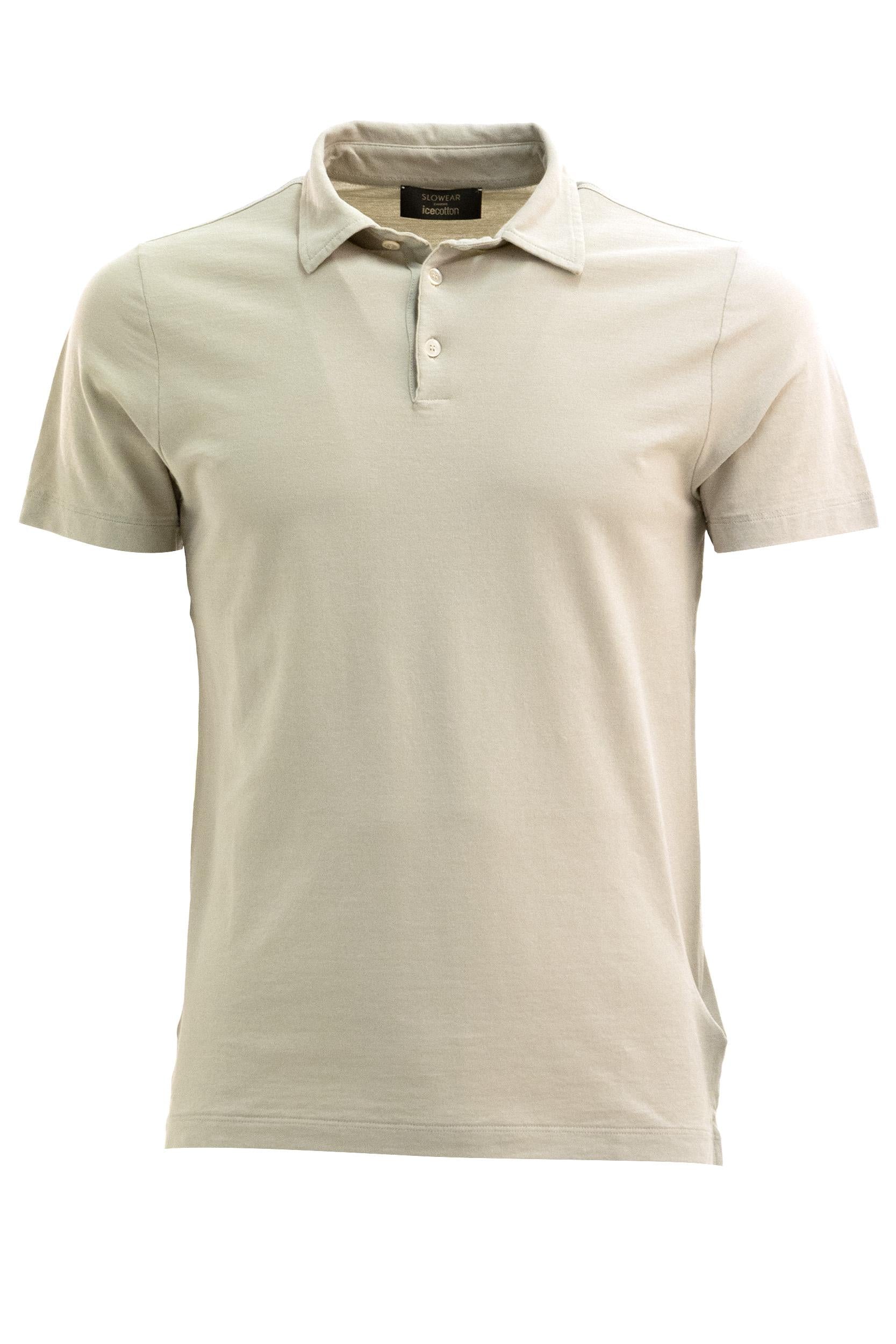 Polo in Crêpe di Cotone<BR/> 815159 ZG380 Z1936 ZANONE 