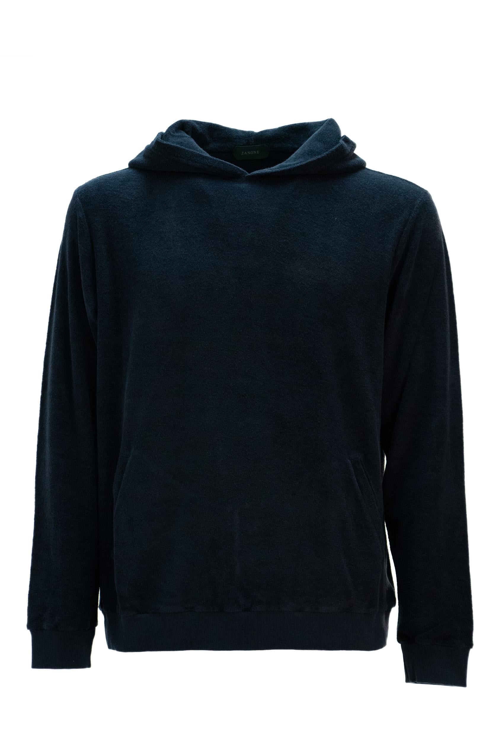 ZANONE 812593 ZM335   Felpa in spugna<BR/> 812593 ZM335 Z0542 ZANONE 