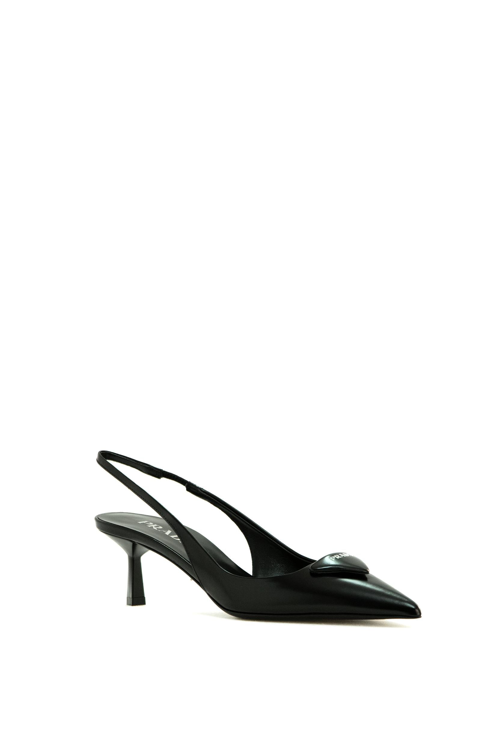 Slingback in pelle spazzolata<BR/> 1I901M F DD55 055 F0002 PRADA 