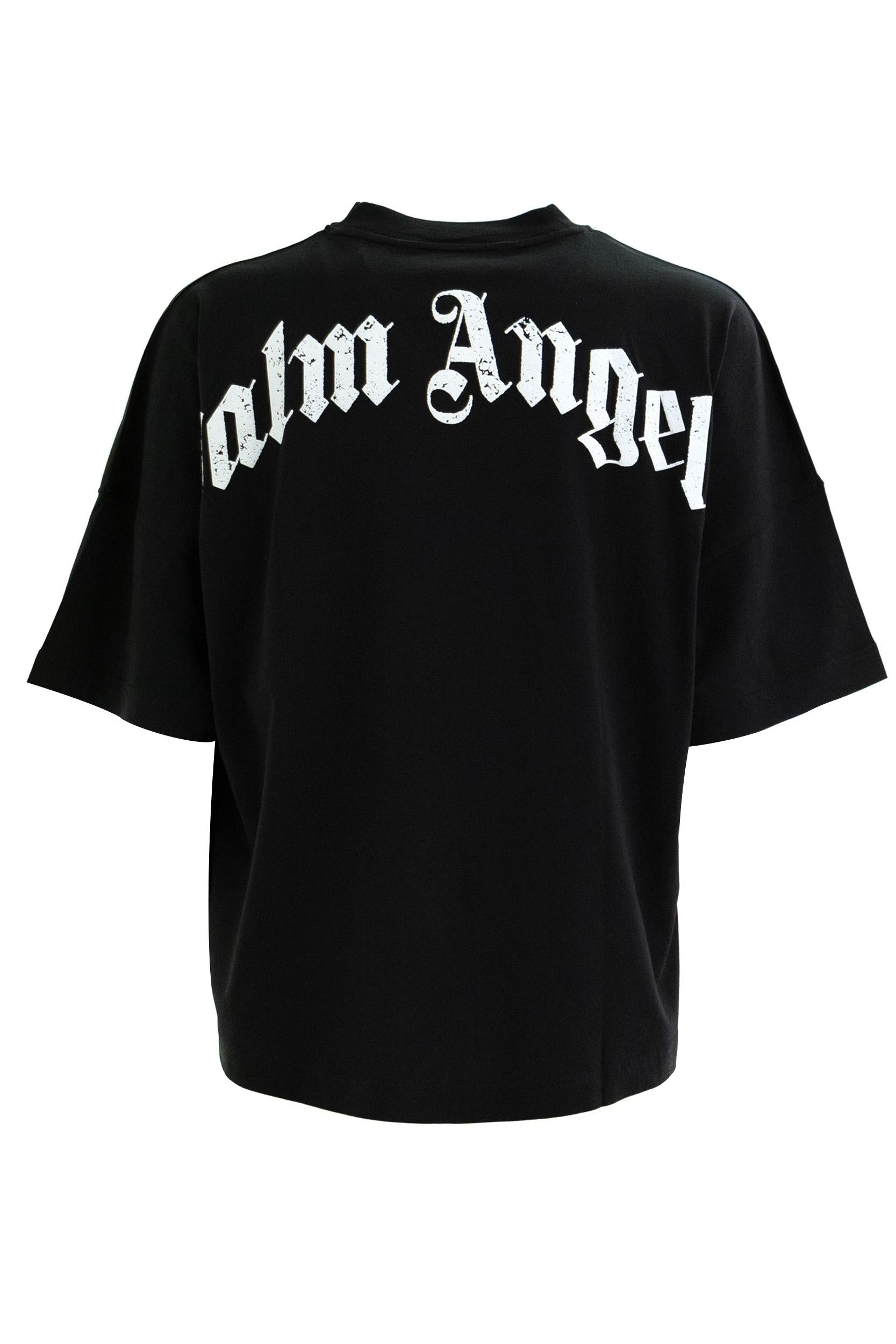 T-shirt<BR/> PMAA002S25JER001 1003 PALM ANGELS 
