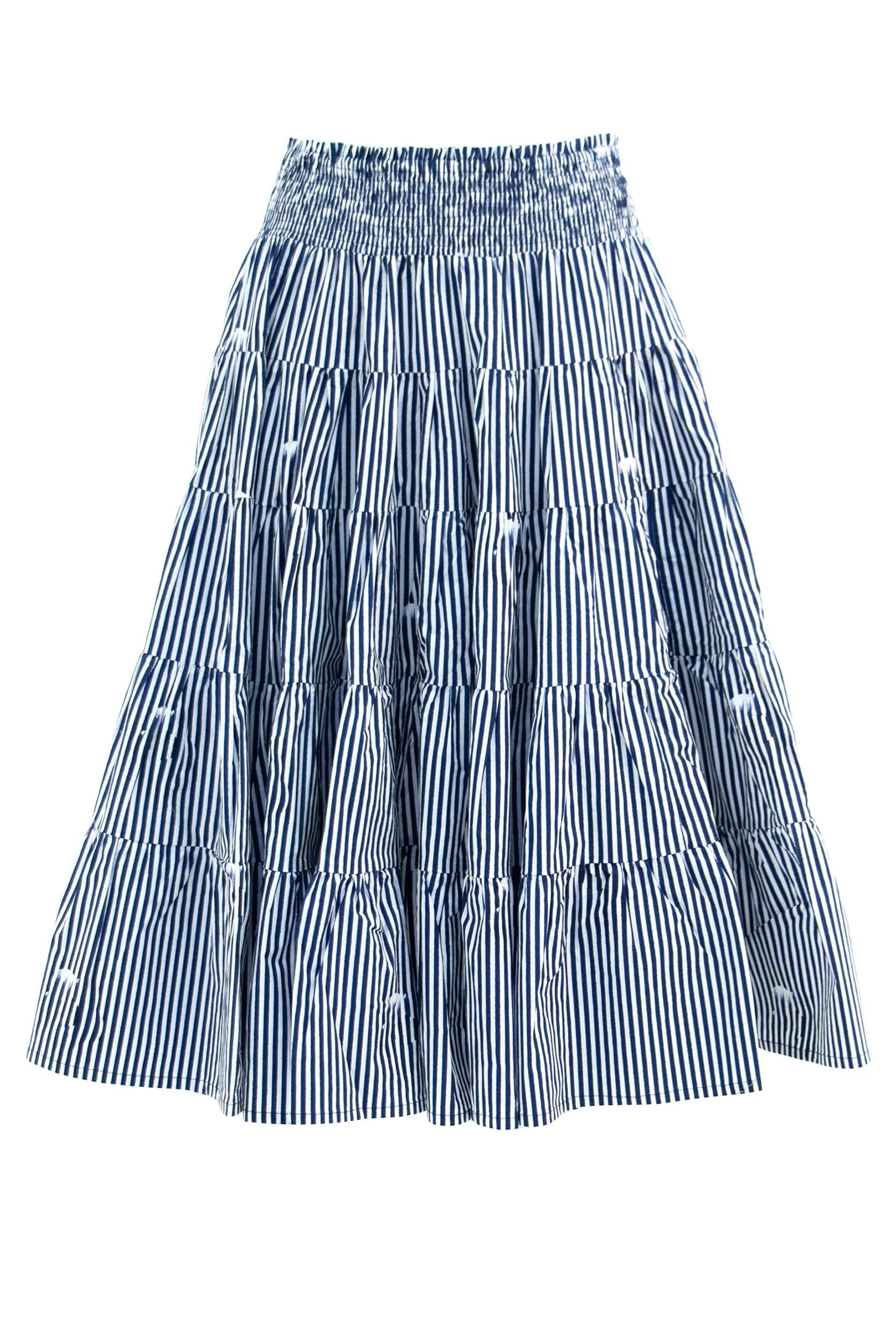 Gonna <BR/> BLAKE SKIRT INDIGO S-SUNG 