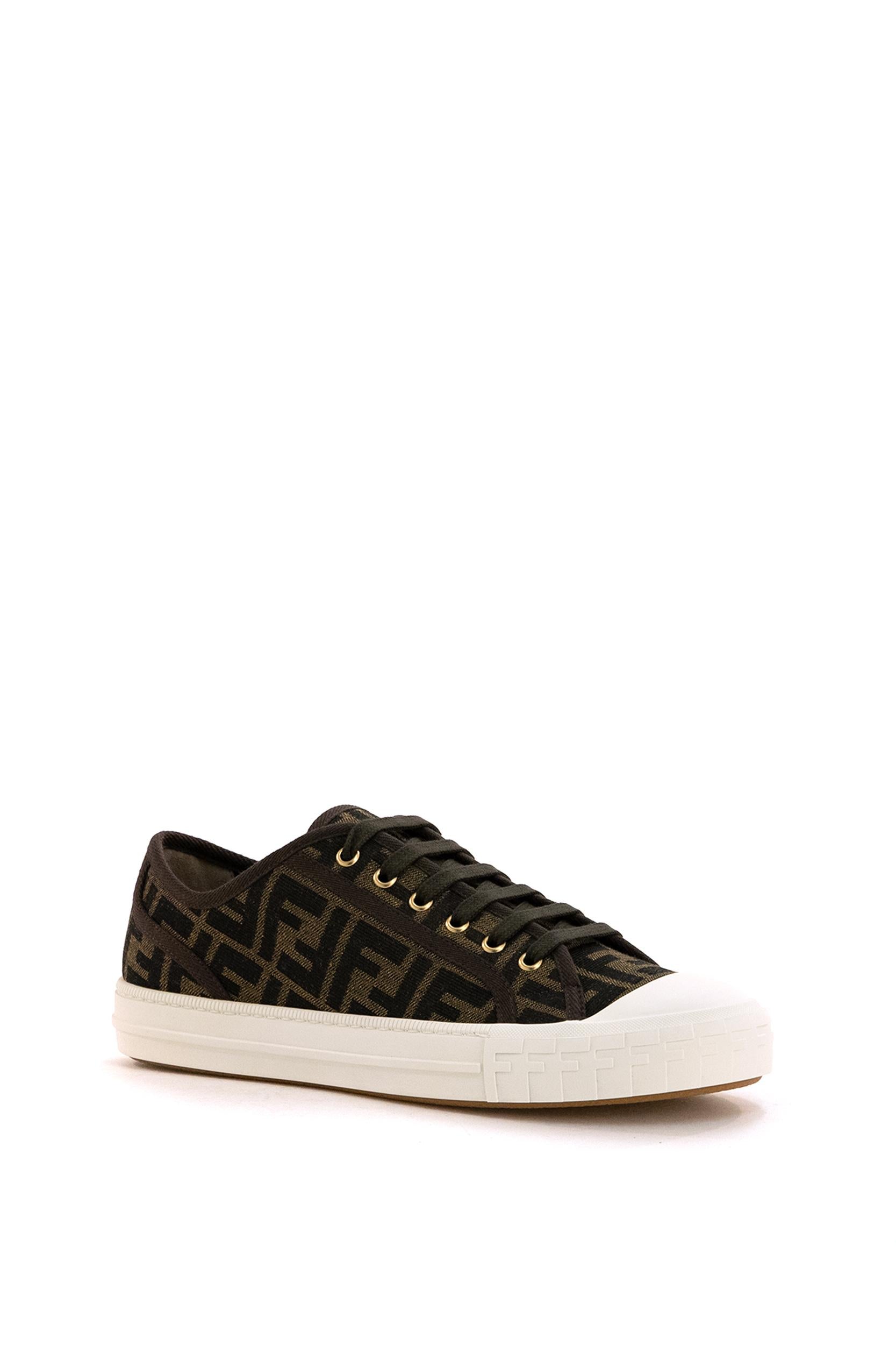 Sneaker Fendi Domino<BR/> 7E1553 AJZX F0R7V FENDI 
