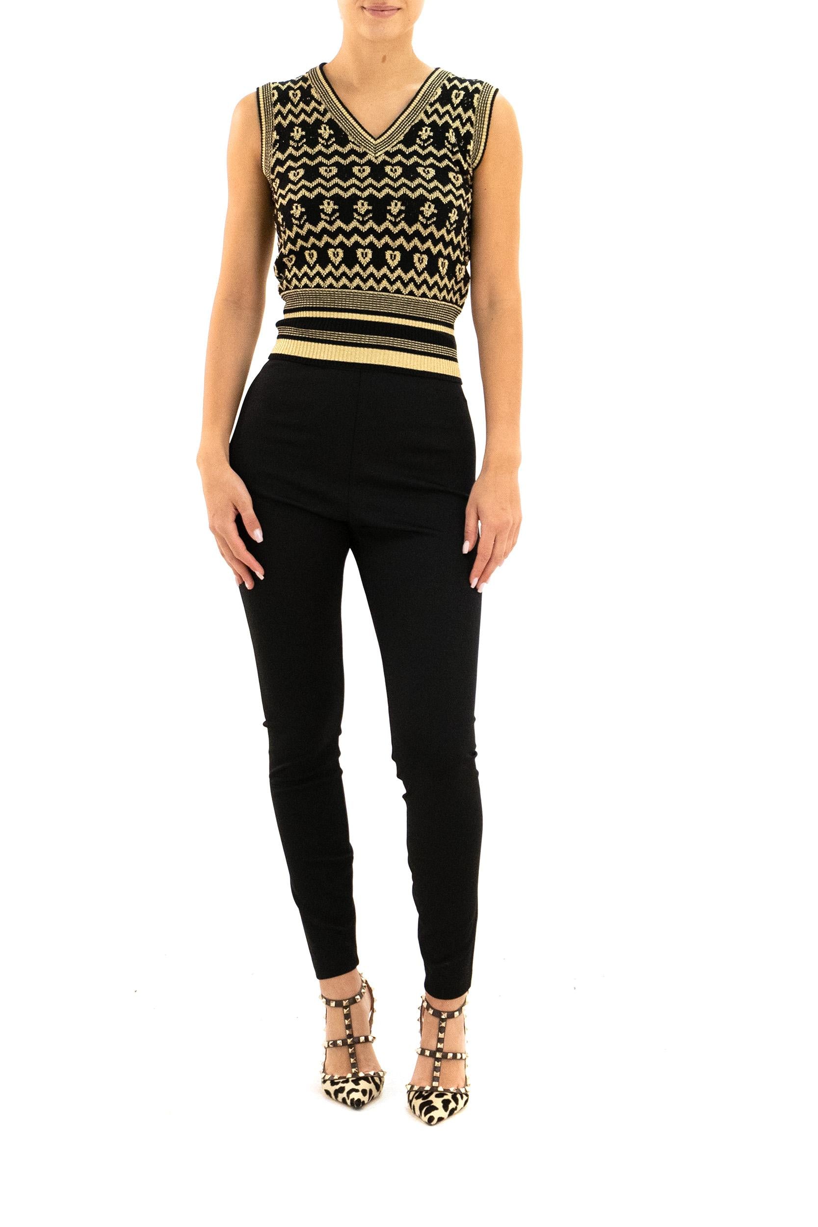 Gilet in Maglia<BR/> 7B3KM06C9H0 G14 VALENTINO GARAVANI 