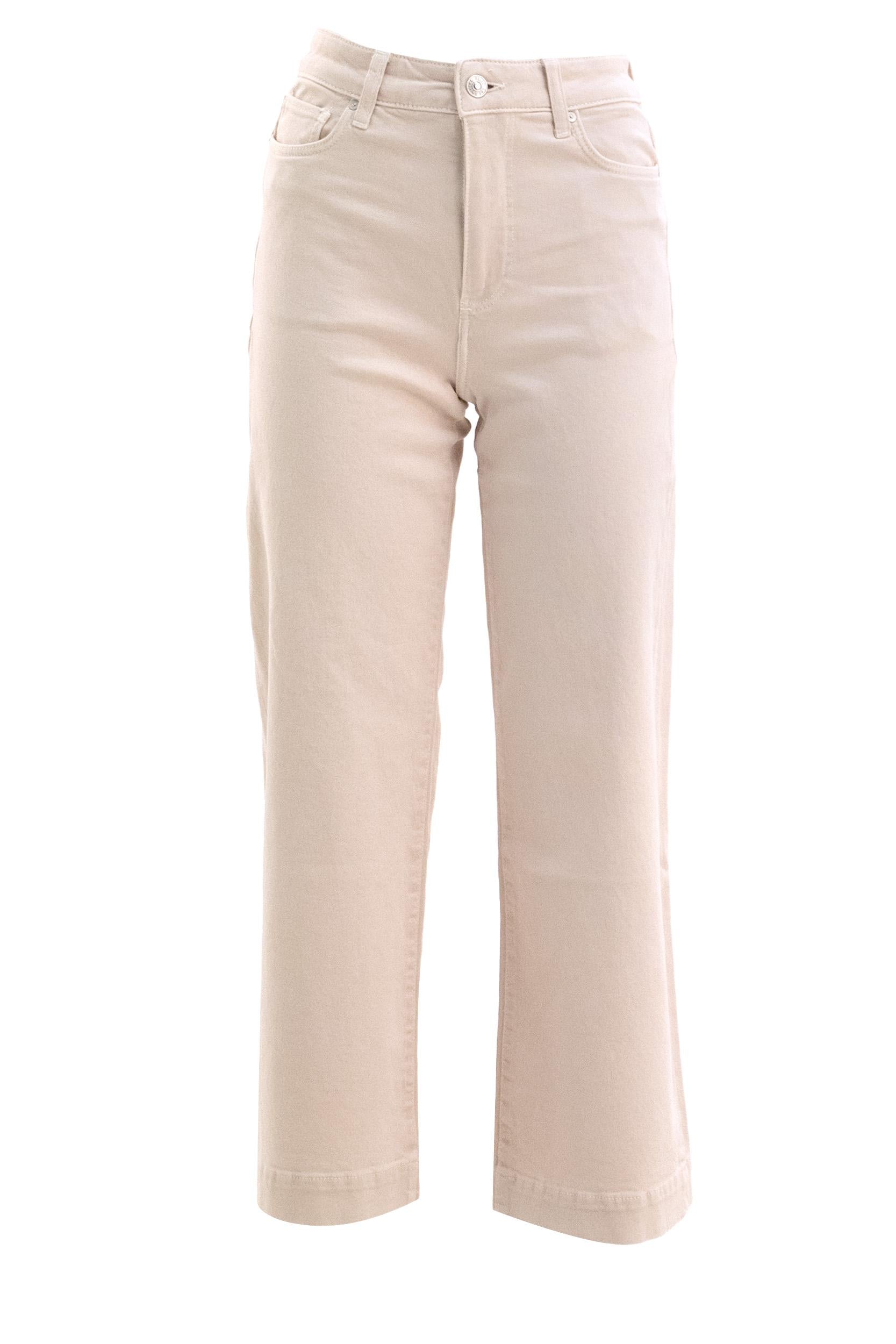 Jeans Anessa a Gamba Ampia in Cotone Stretch<BR/> 5612208-C991 WC991 PAIGE 