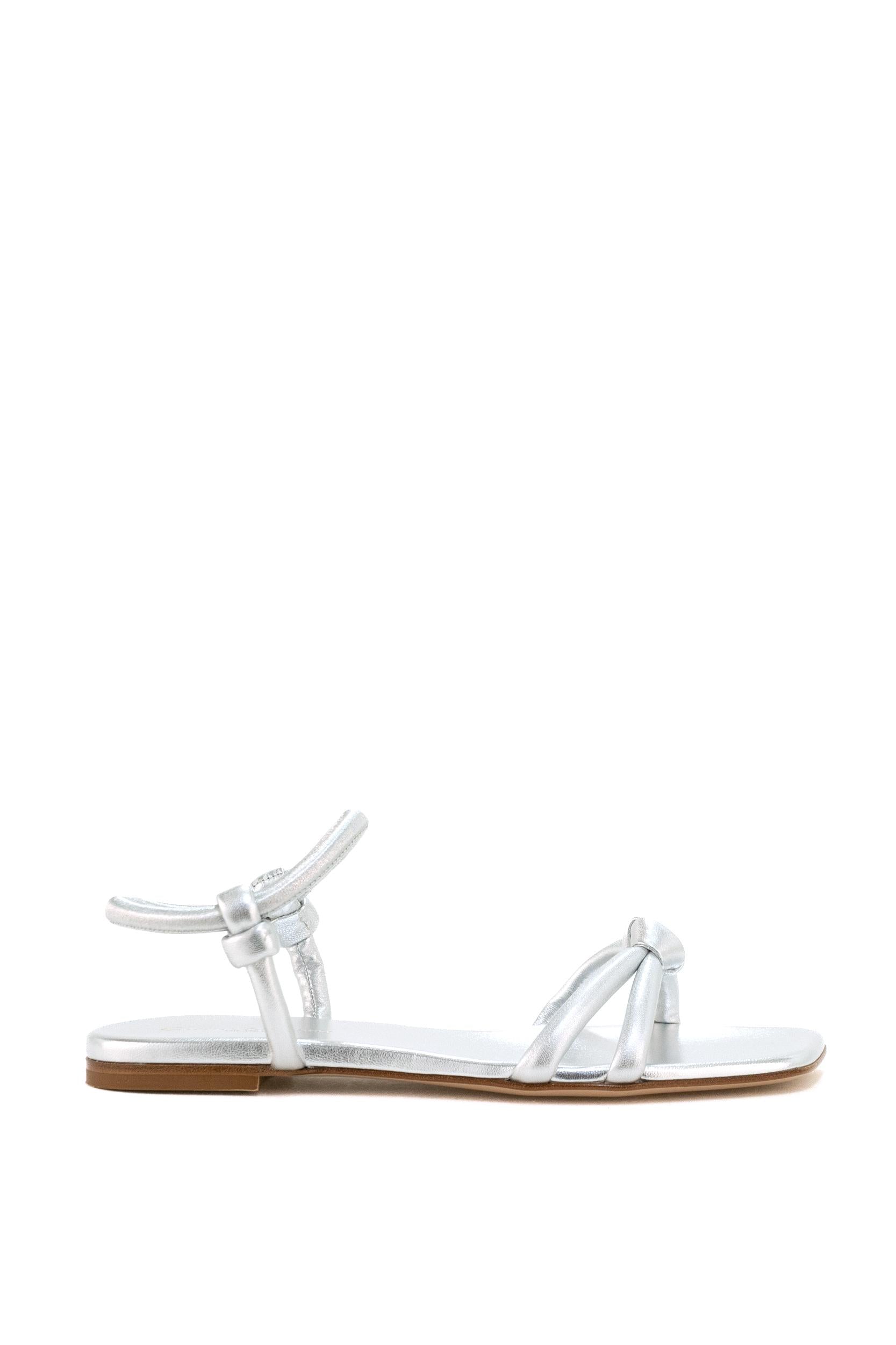 Sandali<BR/> G32324.05CUO.NAPSARGE SILVER GIANVITO ROSSI 