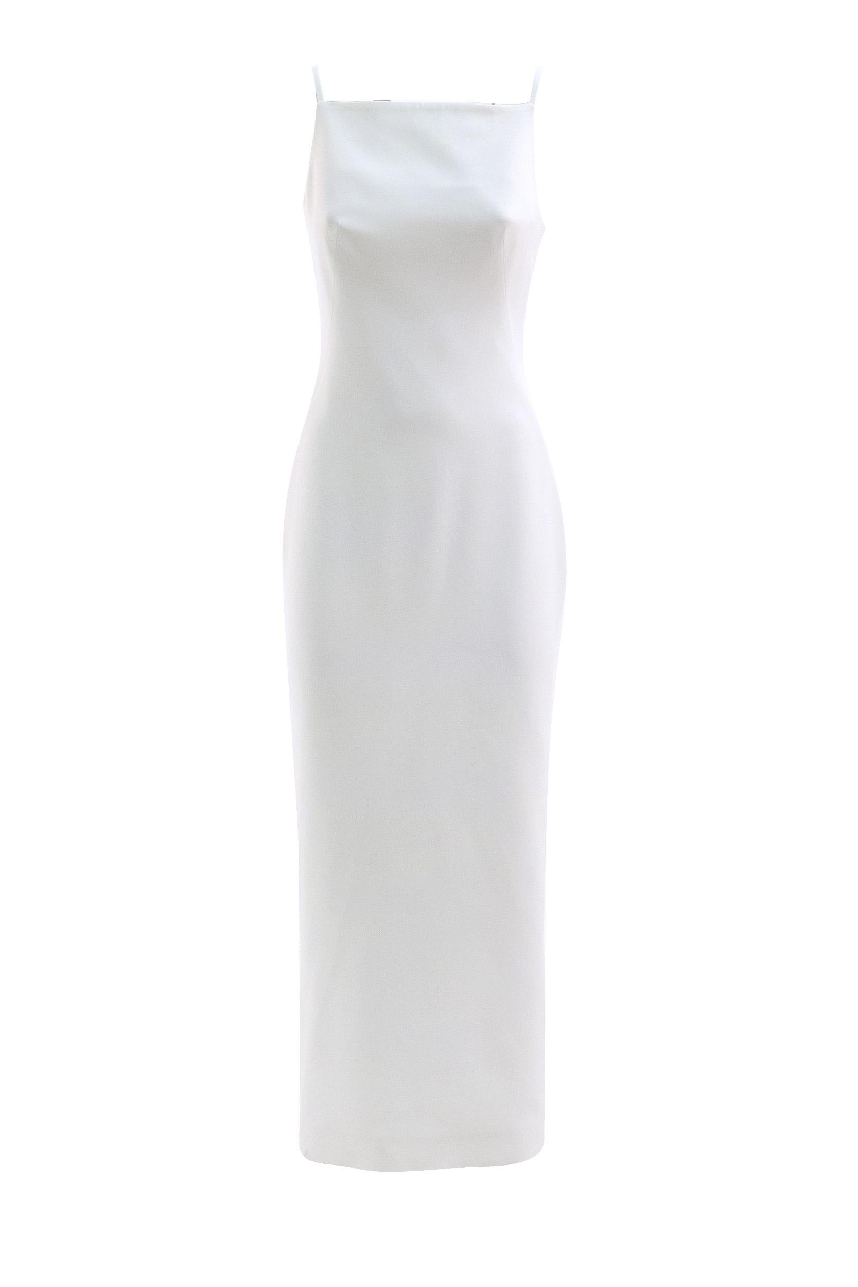 Abito in crêpe cady color avorio<BR/> BW22SZ164K 105 GIVENCHY 