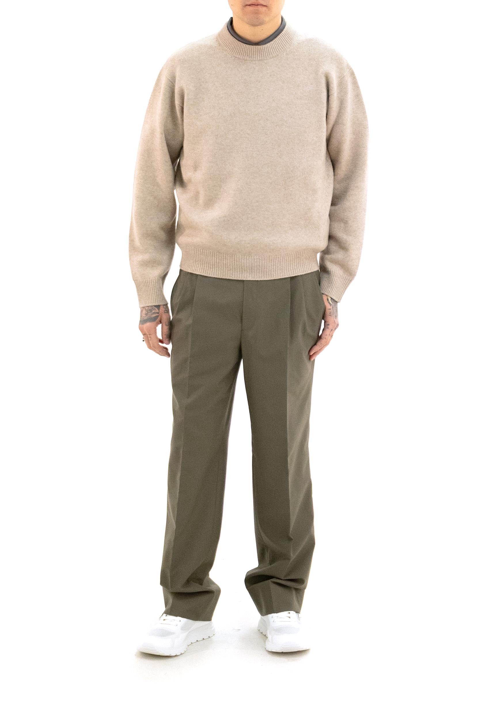 Pullover in Re-Cashmere color beige <BR/> UMB674 S 232 16ZJ F0AP2 PRADA 