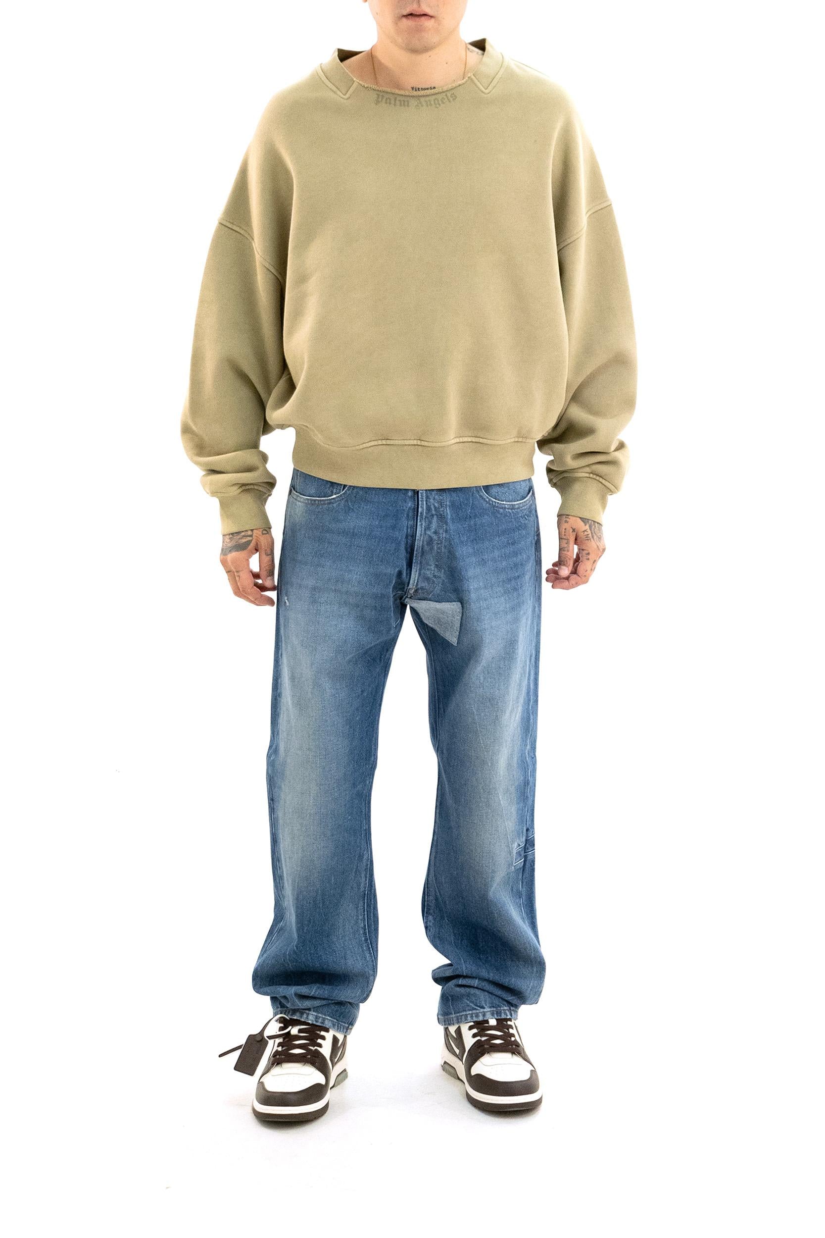 Felpa<BR/> PMBA08KF25FLE001 5852 PALM ANGELS 
