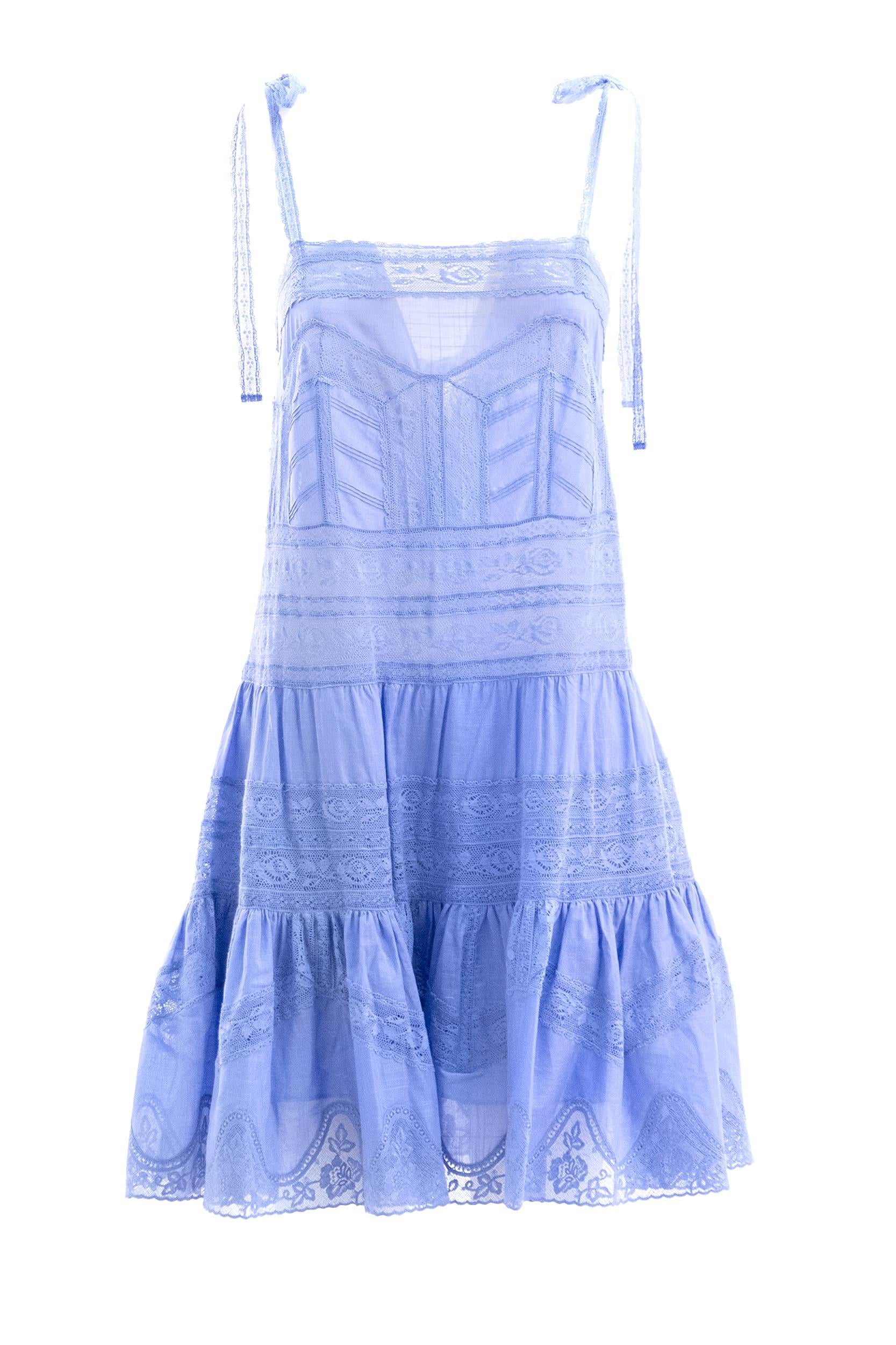 Abito<BR/> 4576DSS254 JACARANDA BLUE ZIMMERMANN 