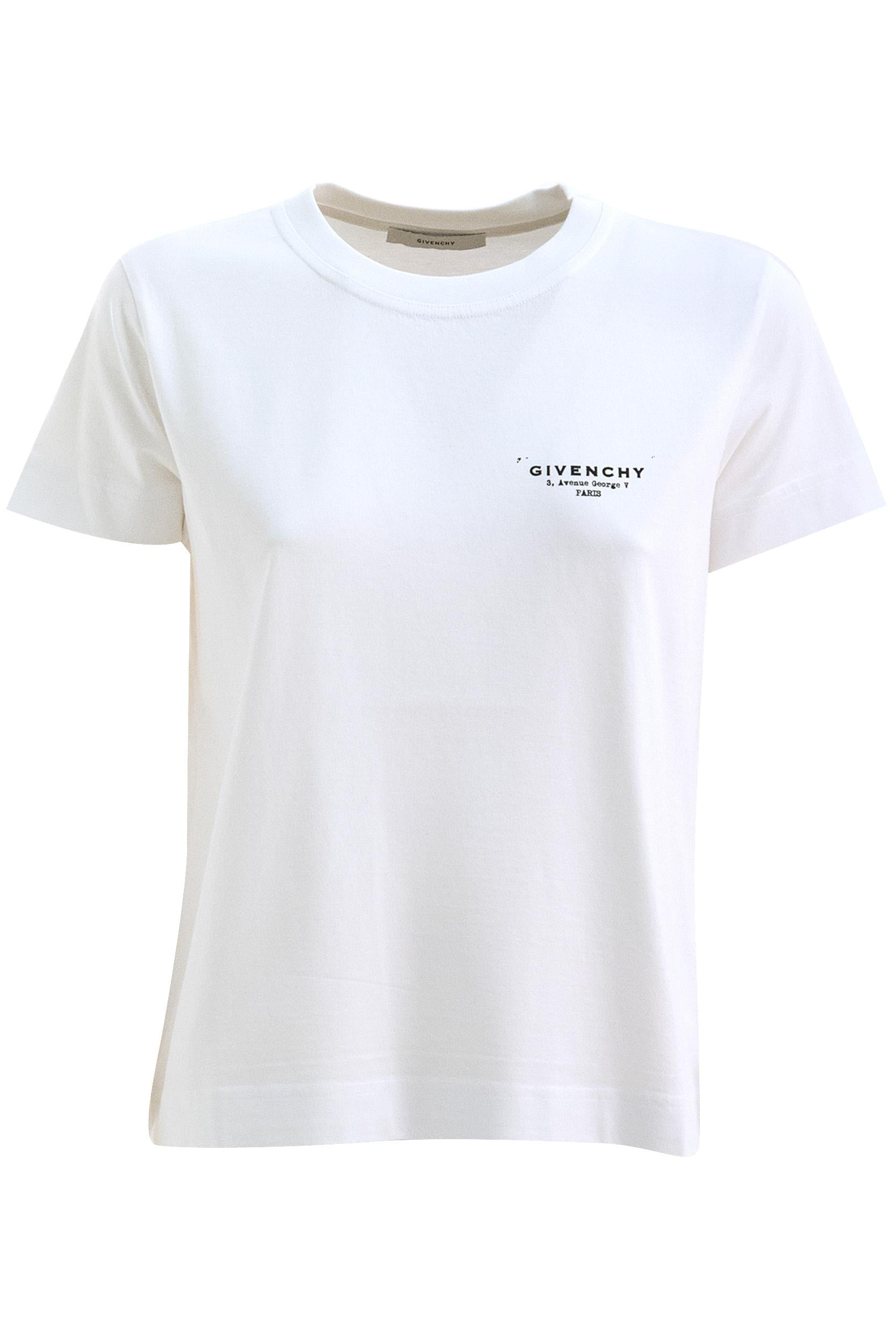 T-shirt<BR/> BW70FJP75N 100 GIVENCHY 