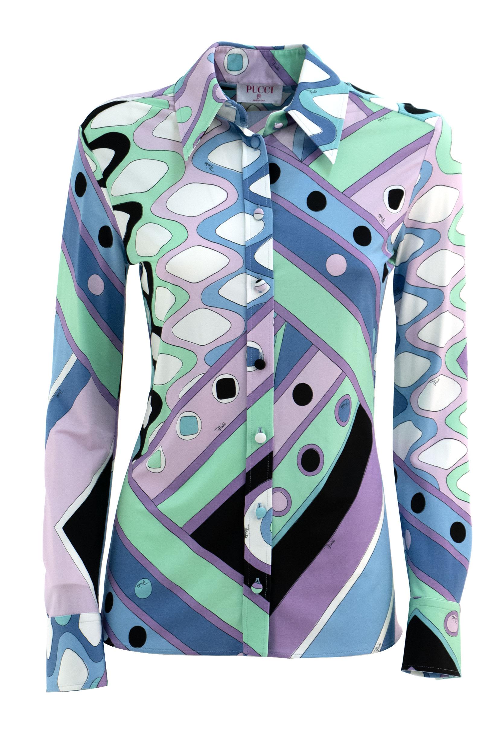 Camicia <BR/> 4HJJ05 4H726 022 EMILIO PUCCI 