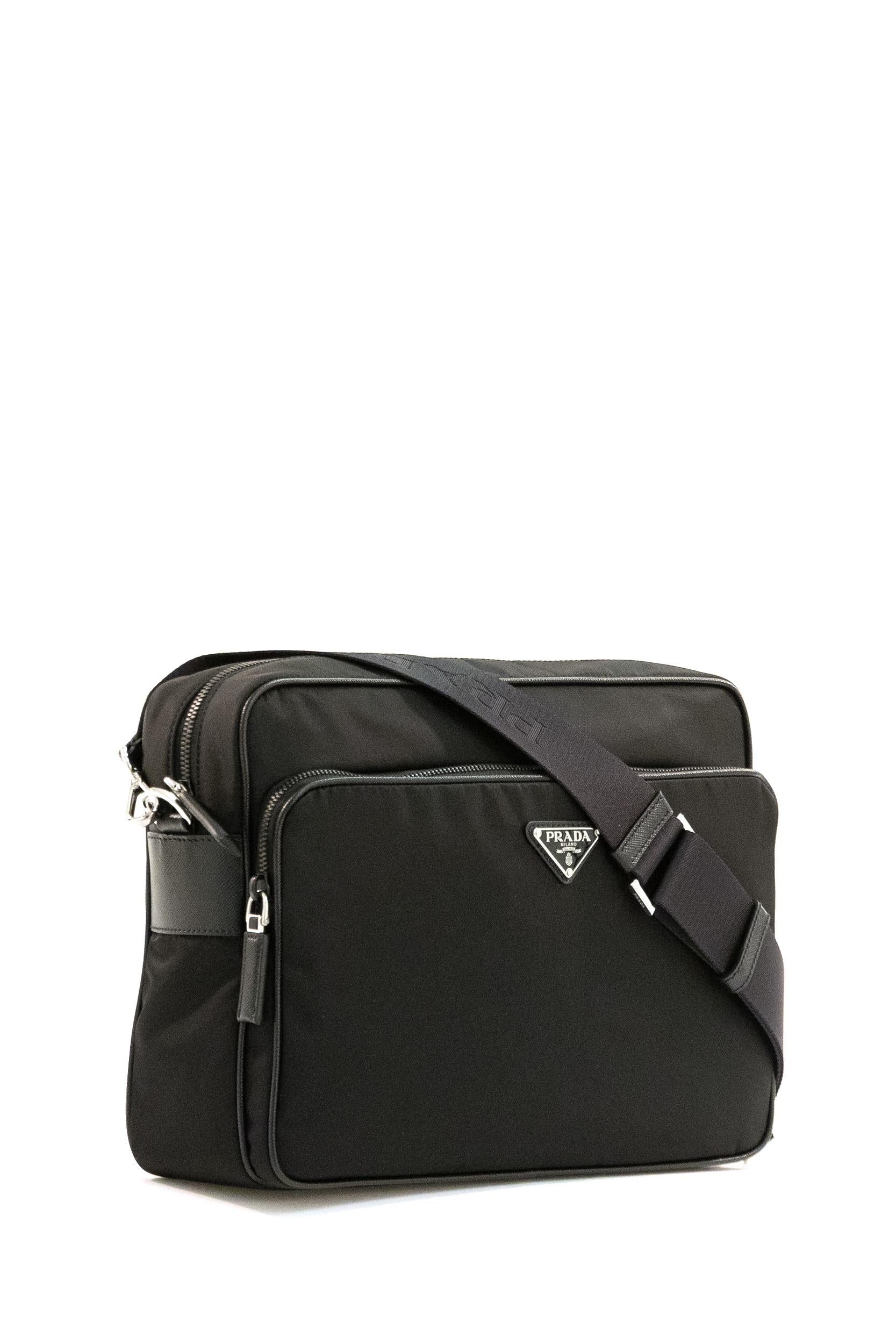 Borsa in Re-Nylon di colore nero<BR/> 2VH203 2DMH F0002 PRADA 