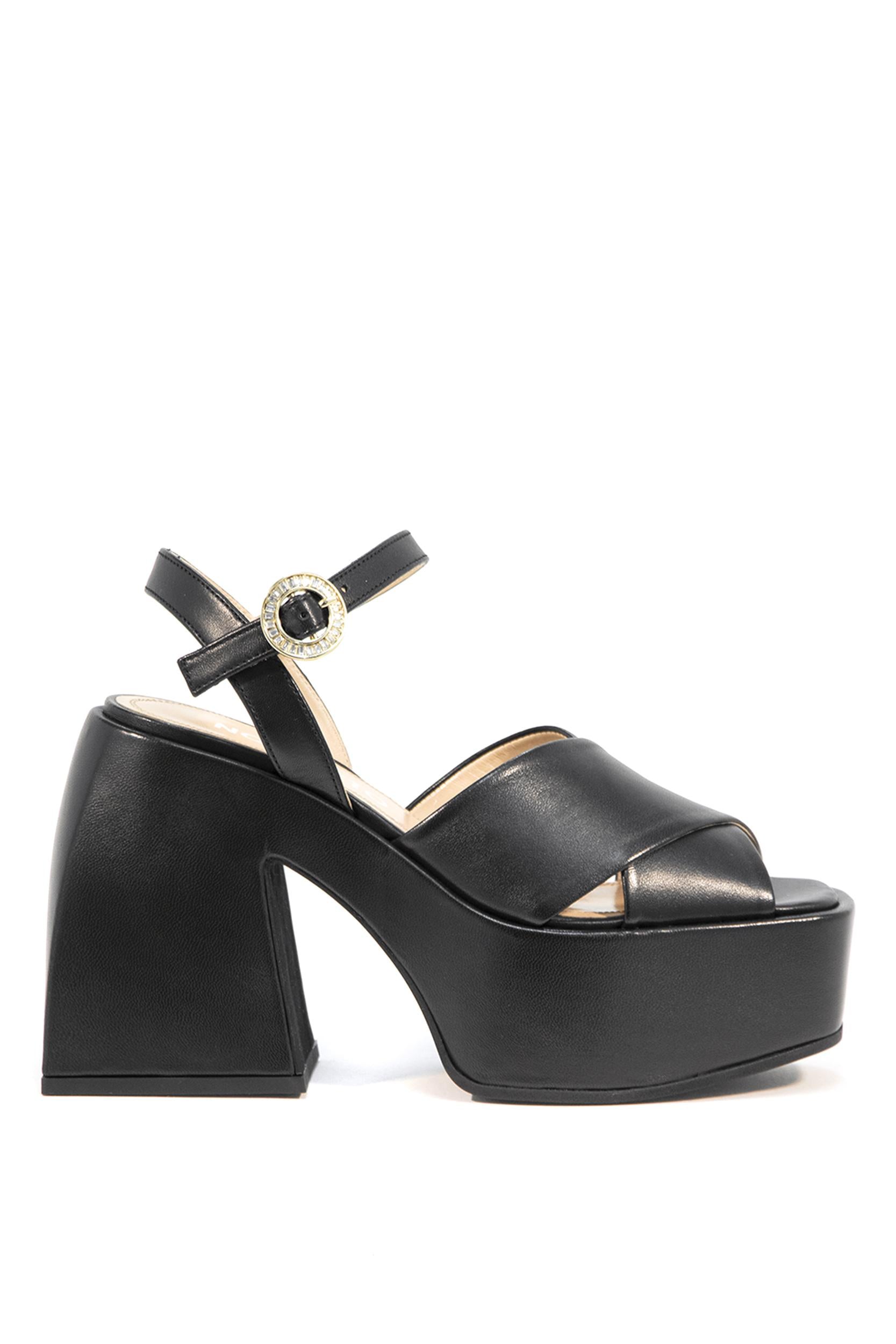Sandalo<BR/> NO12-54-145 BLACK NODALETO 