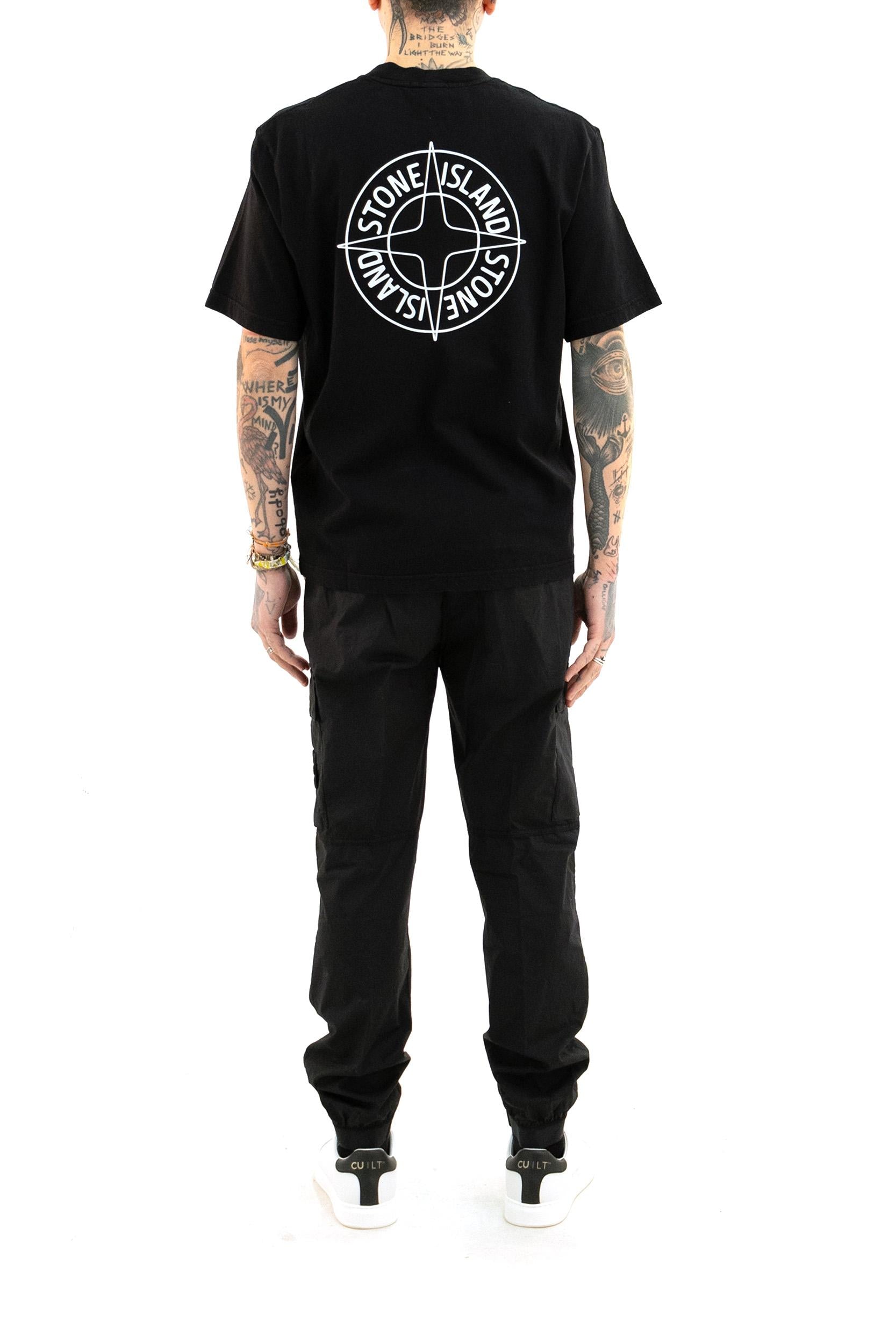 T-shirt in Jersey di Cotone<BR/> L1S152100001 S0284 V0029 STONE ISLAND 
