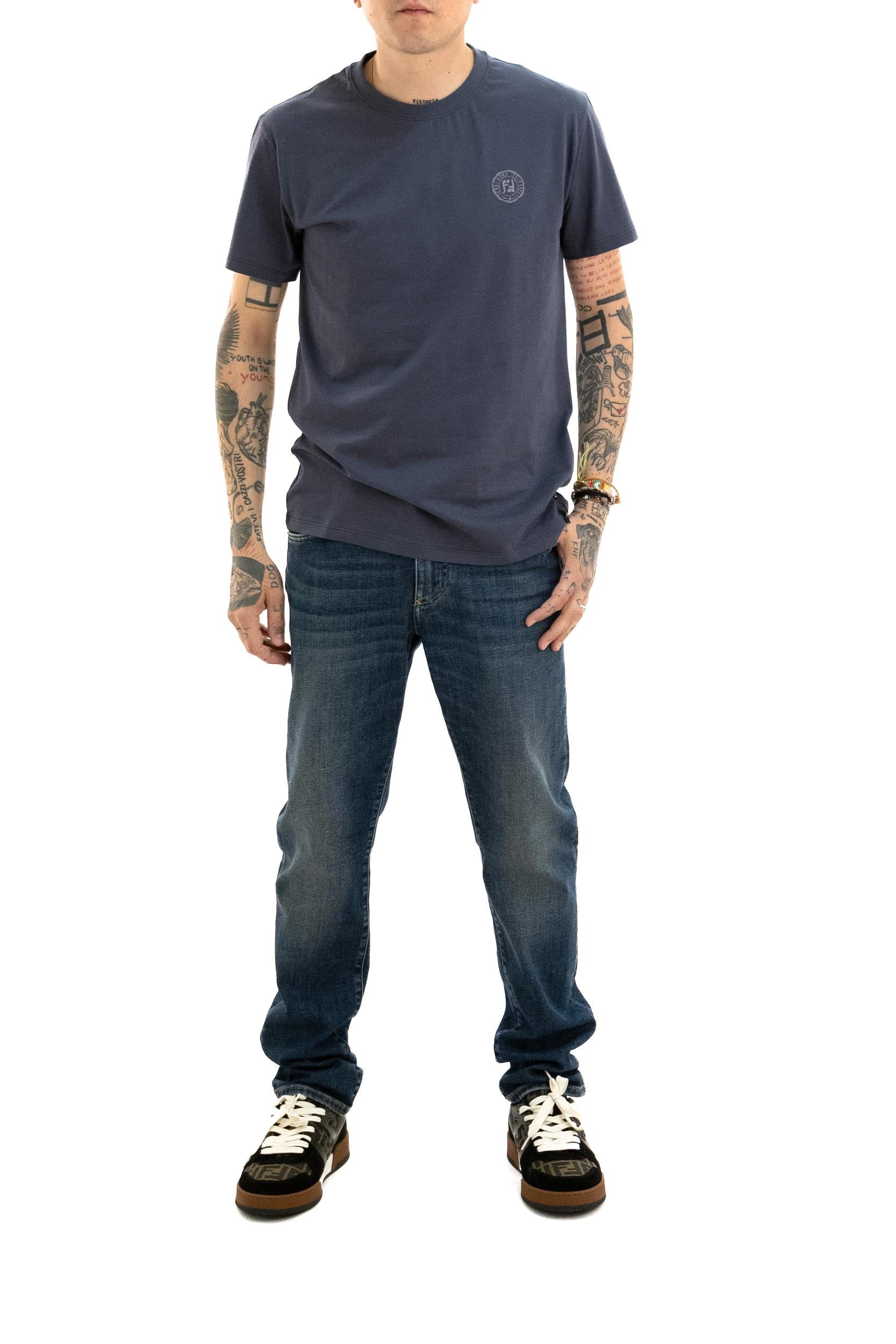 T-shirt<BR/> FY1319 AV0H F0PTH FENDI 