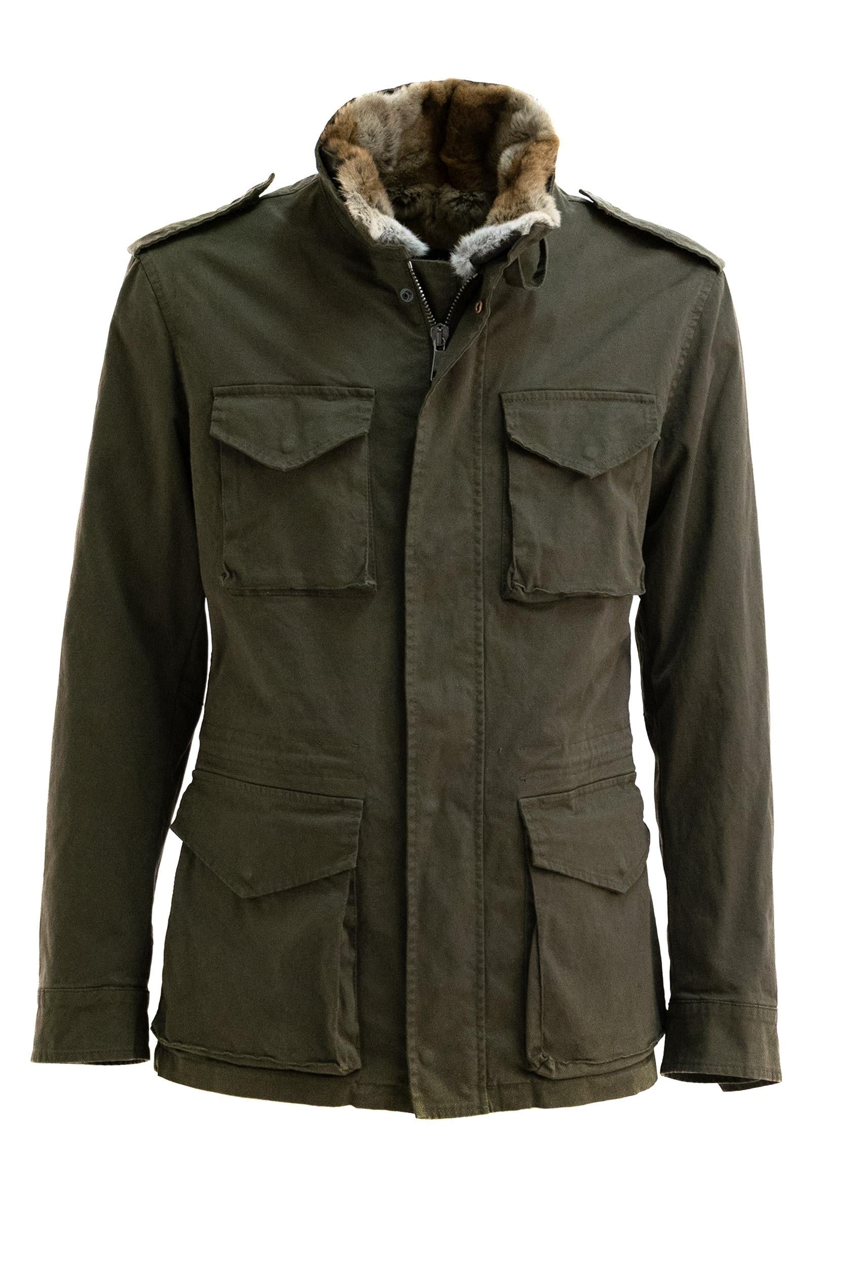 Field Jacket<BR/> DJ100FJZ 00001 490 DRUMOHR 