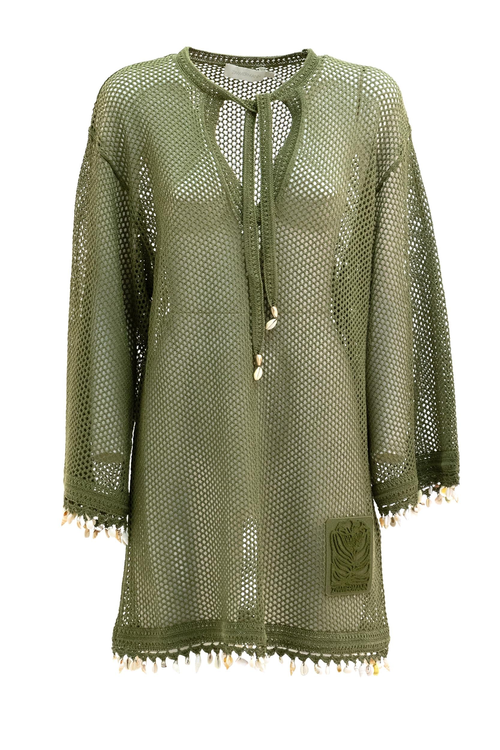 Tunica con Applicazioni Wanderlust<BR/> 6500DRS262 OLIVE ZIMMERMANN 