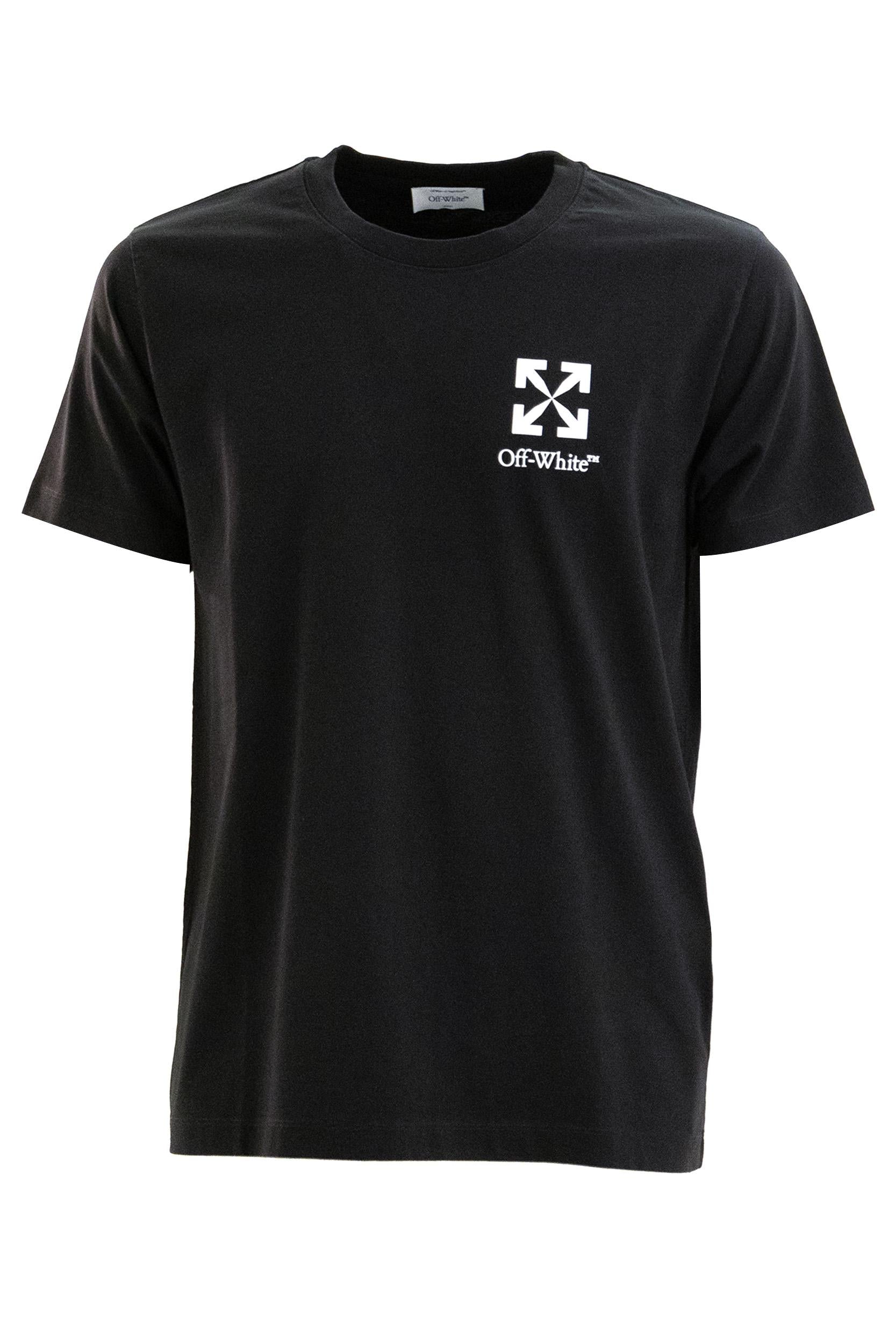 T-shirt Arrow<BR/> OMAA027F25JER00F 1001 OFF WHITE 