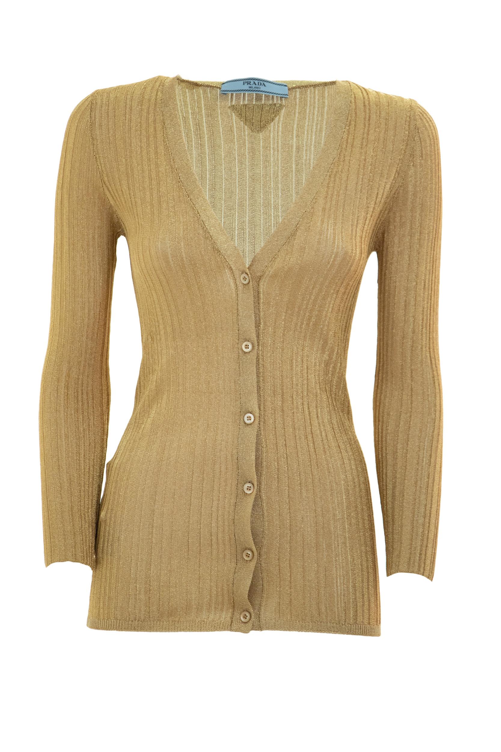 PRADA Cardigan<BR/> P25L67 S 231 12DZ F0056 PRADA 