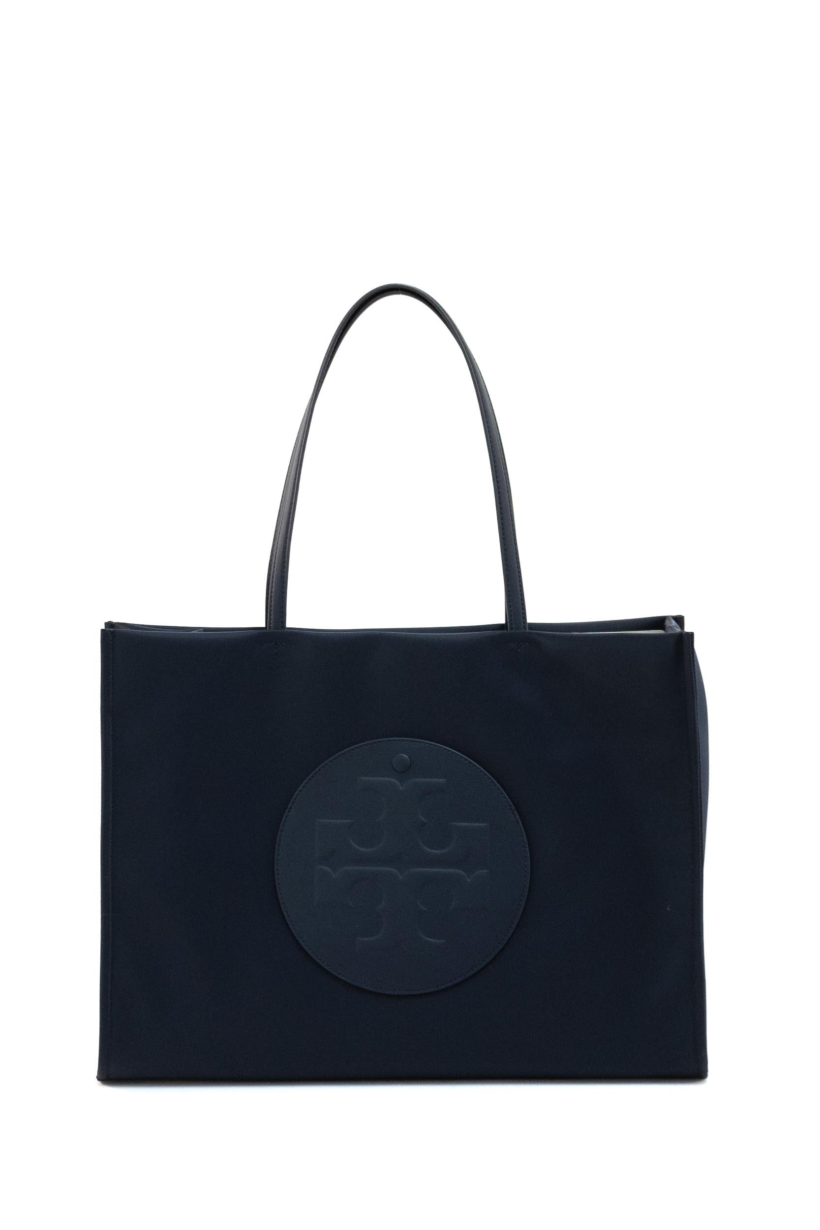 Borsa Ella in nylon di colore blu<BR/> 171271 400 TORY BURCH 