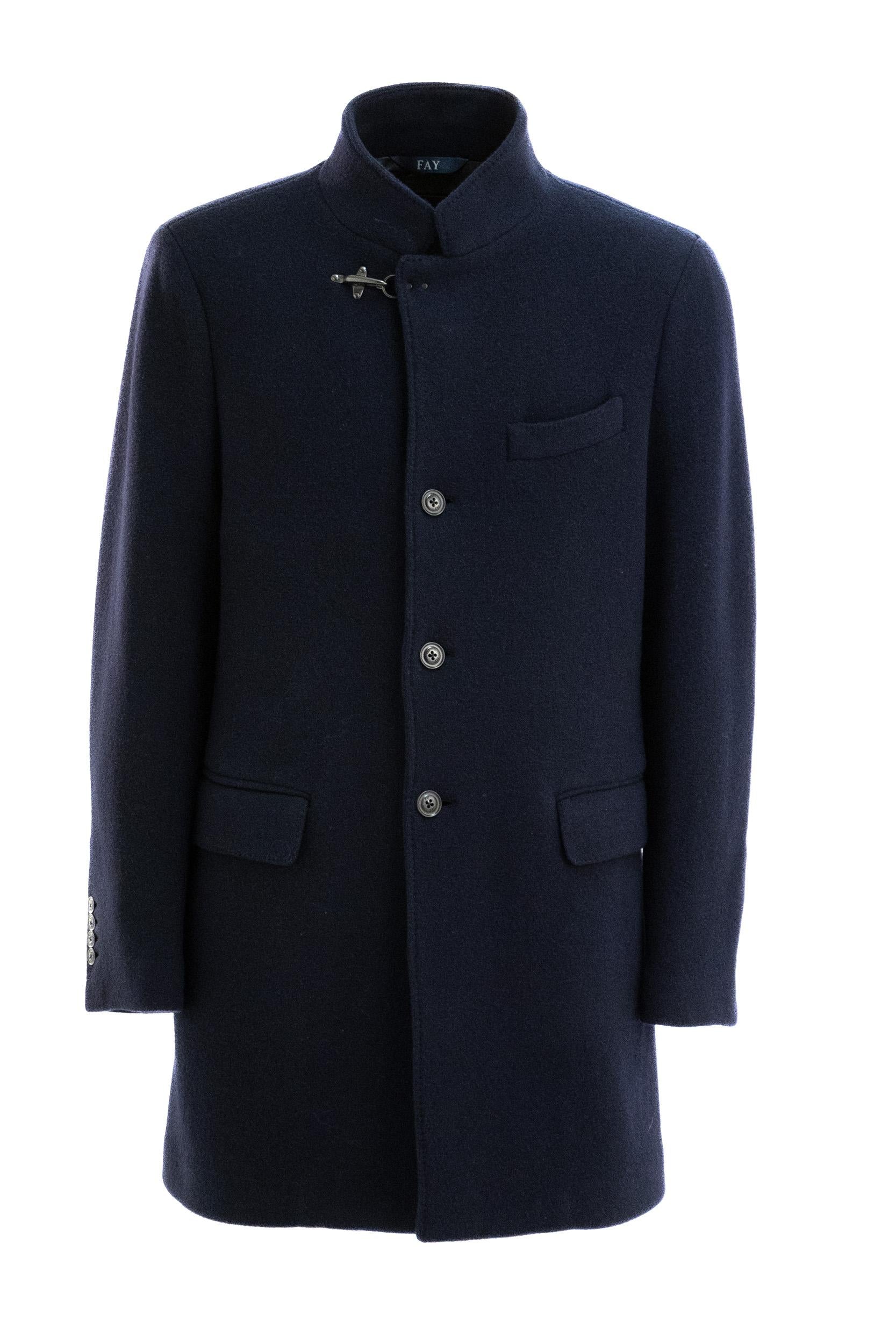 Cappotto in Lana<BR/> NAM5451025JXLQ U808 FAY 