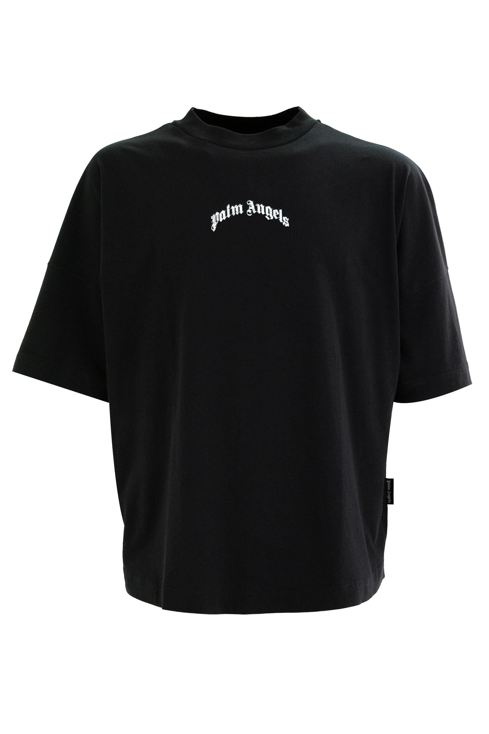 T-shirt<BR/> PMAA002S25JER001 1003 PALM ANGELS 