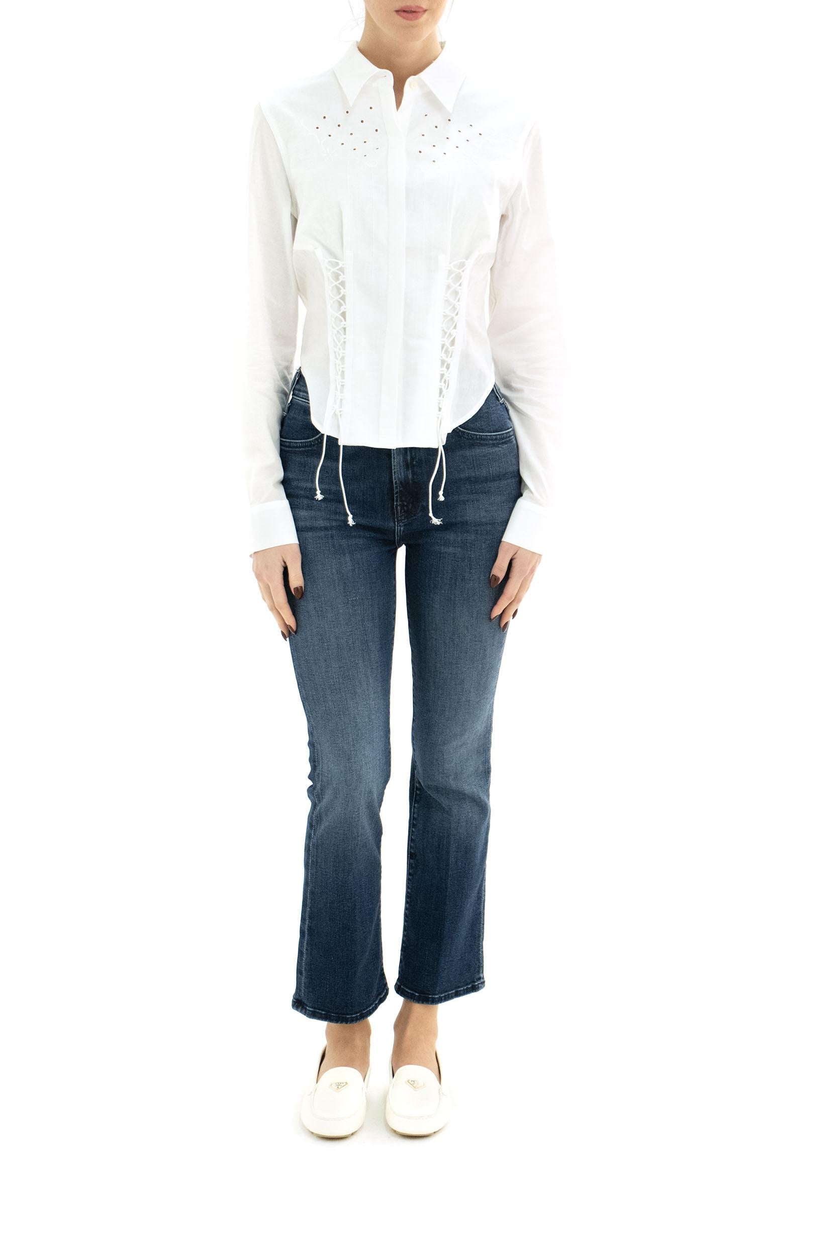 Camicia<BR/> WSI018 UWOV0007 WH10 MARINE SERRE 