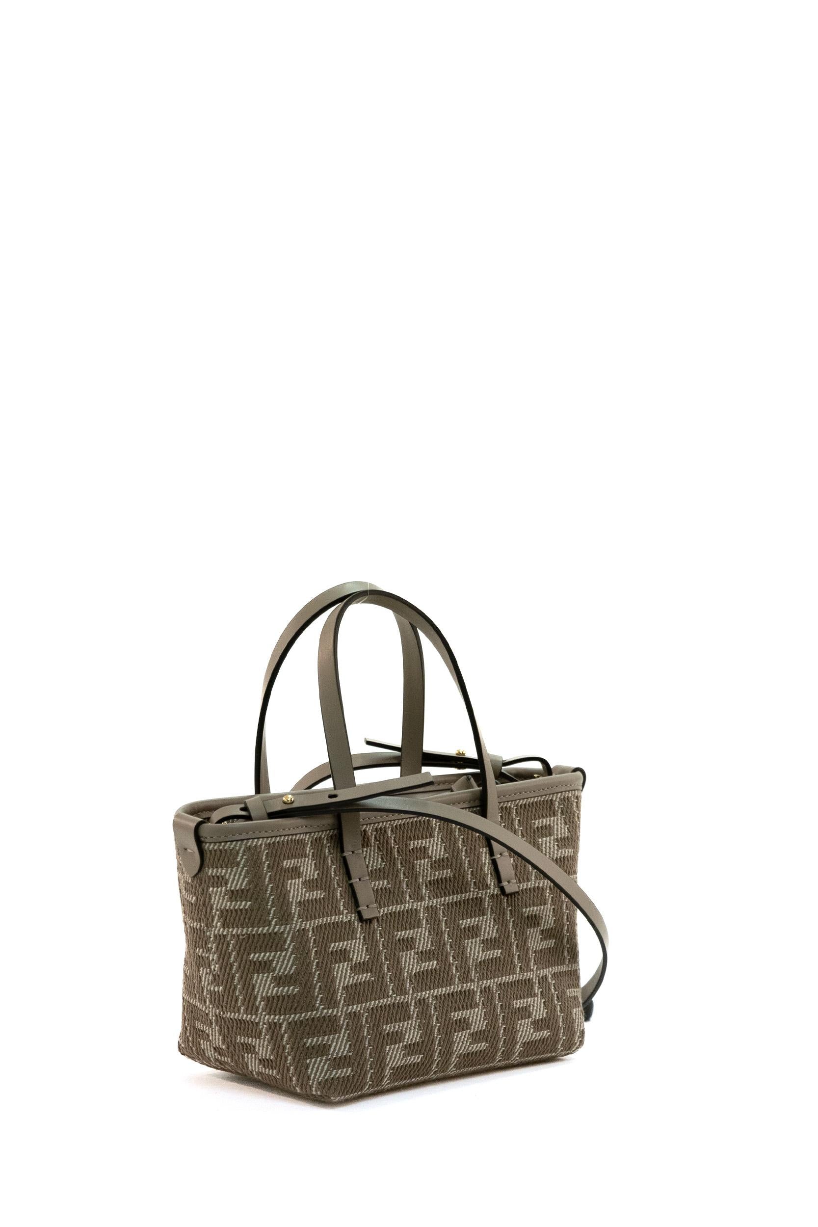 Borsa Roll Mini<BR/> 8BS096 AUPX F1SNP FENDI 
