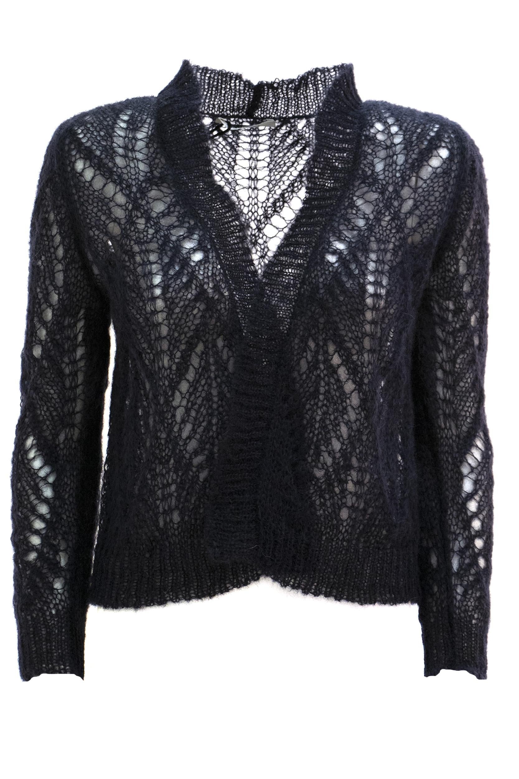 Cardigan<BR/> 7475/00 BLU CHARLOTT 