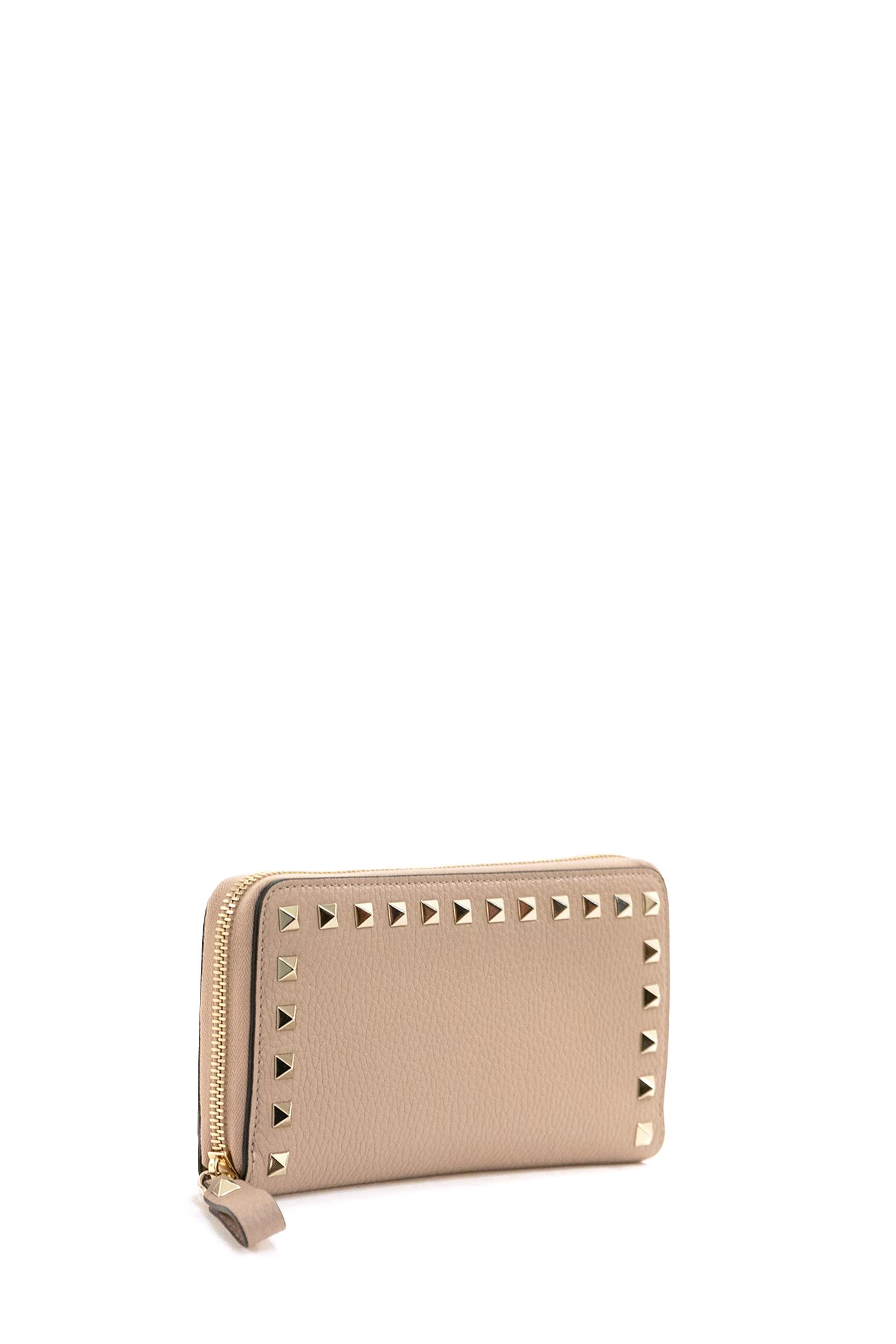 Portafoglio Rockstud<BR/> 7W2P0645VSH P45 VALENTINO GARAVANI 