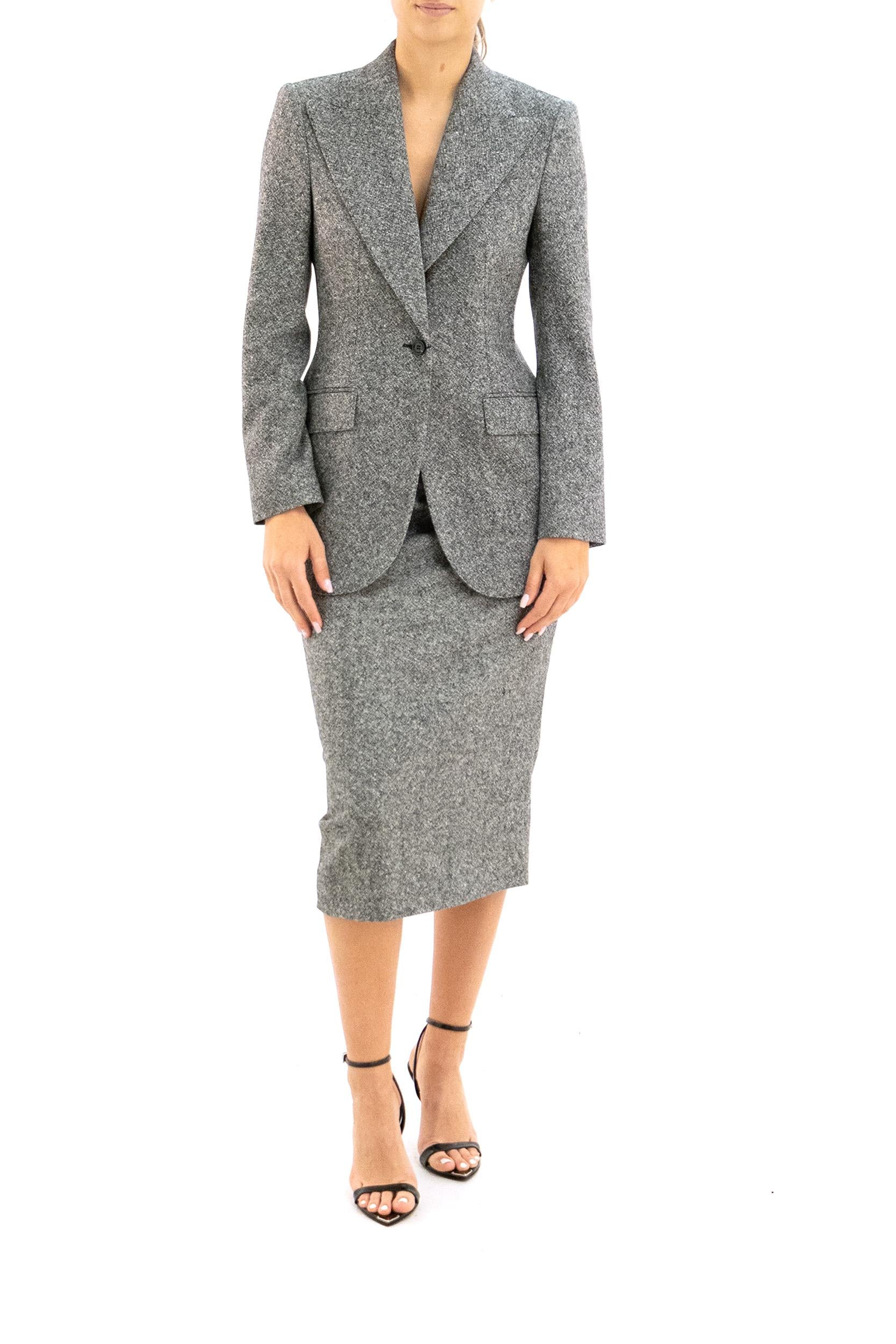 Gonna in Tweed<BR/> F4CS8T FMBAR S8030 DOLCE & GABBANA 