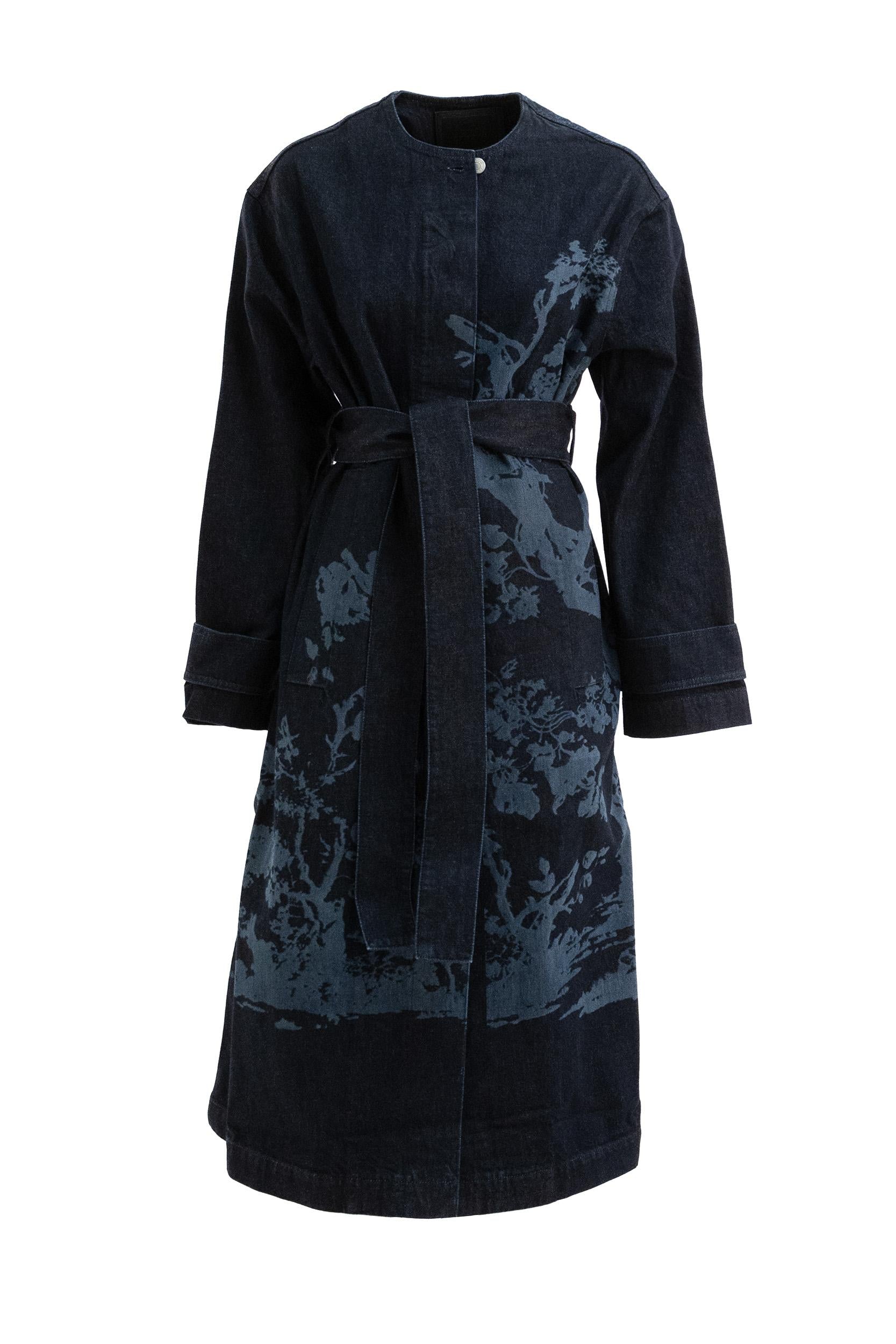 Cappotto <BR/> 60024009 CYANOTYPE INDIGO ERDEM 