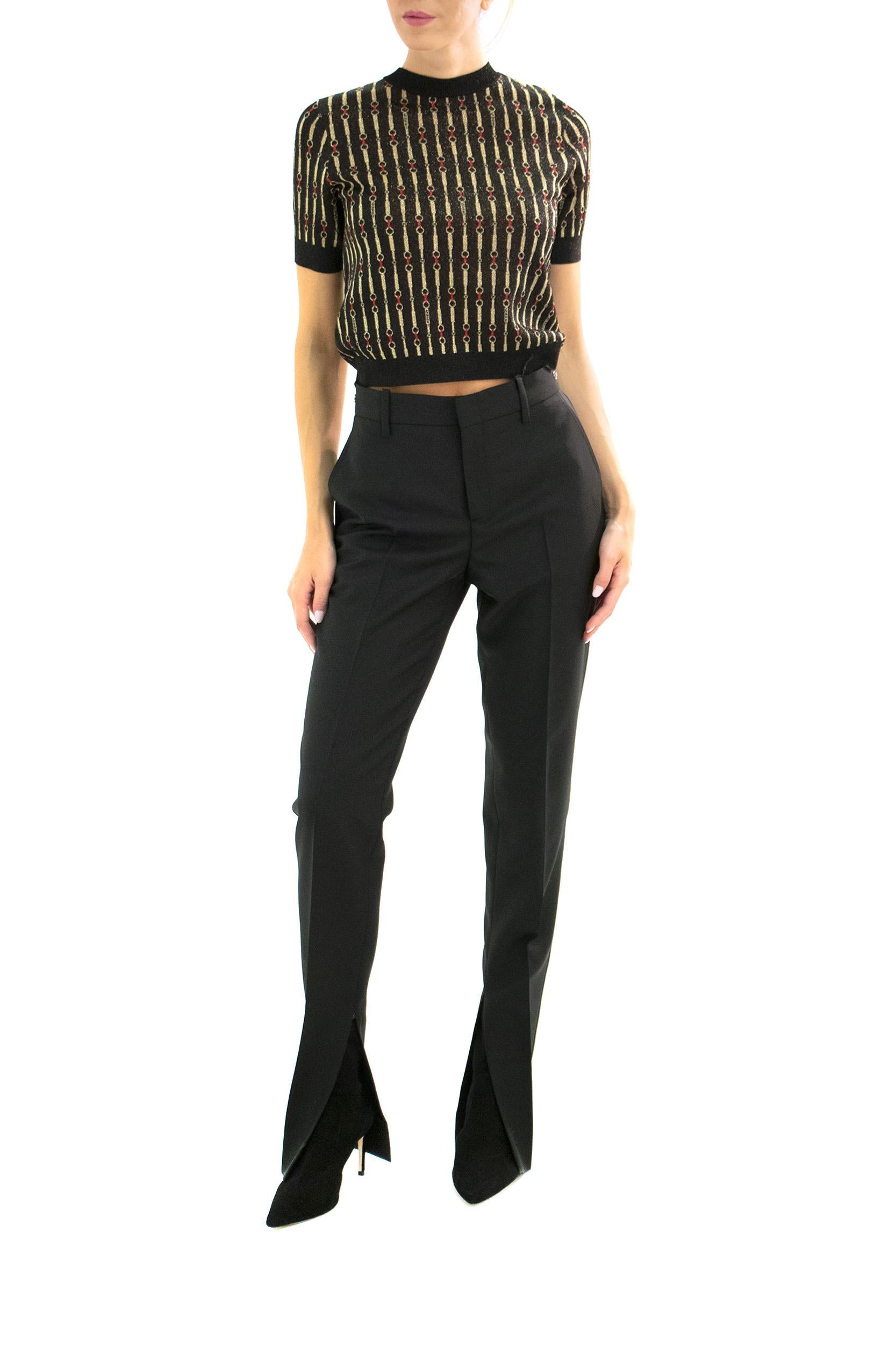 Pantaloni sartoriali<BR/> 769973 Z592B 1000 GUCCI 