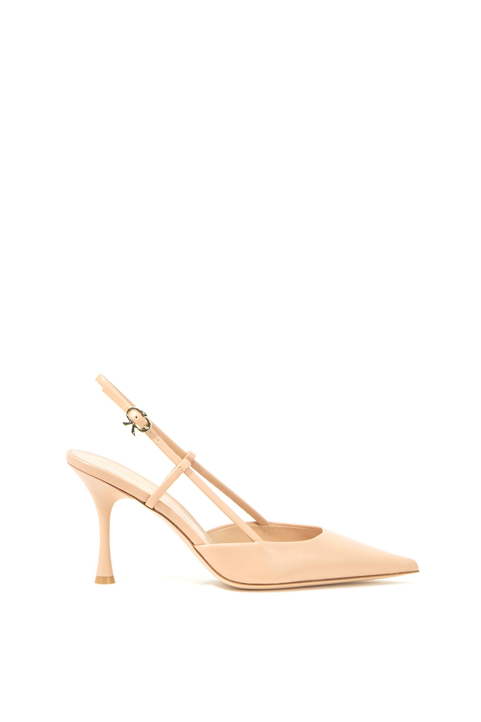 Slingback Ascent in pelle con design a punta G95335.85LAC.VITPEAH PEACH GIANVITO ROSSI 