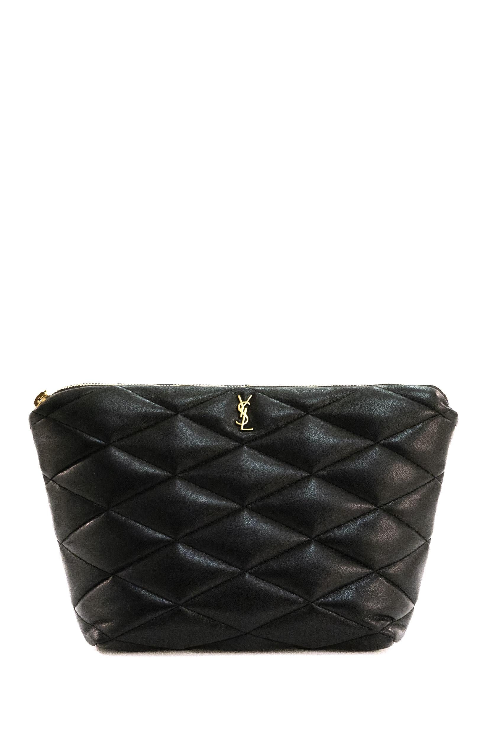 Pochette Trousse<BR/> 834481 1EL07 1000 SAINT LAURENT 