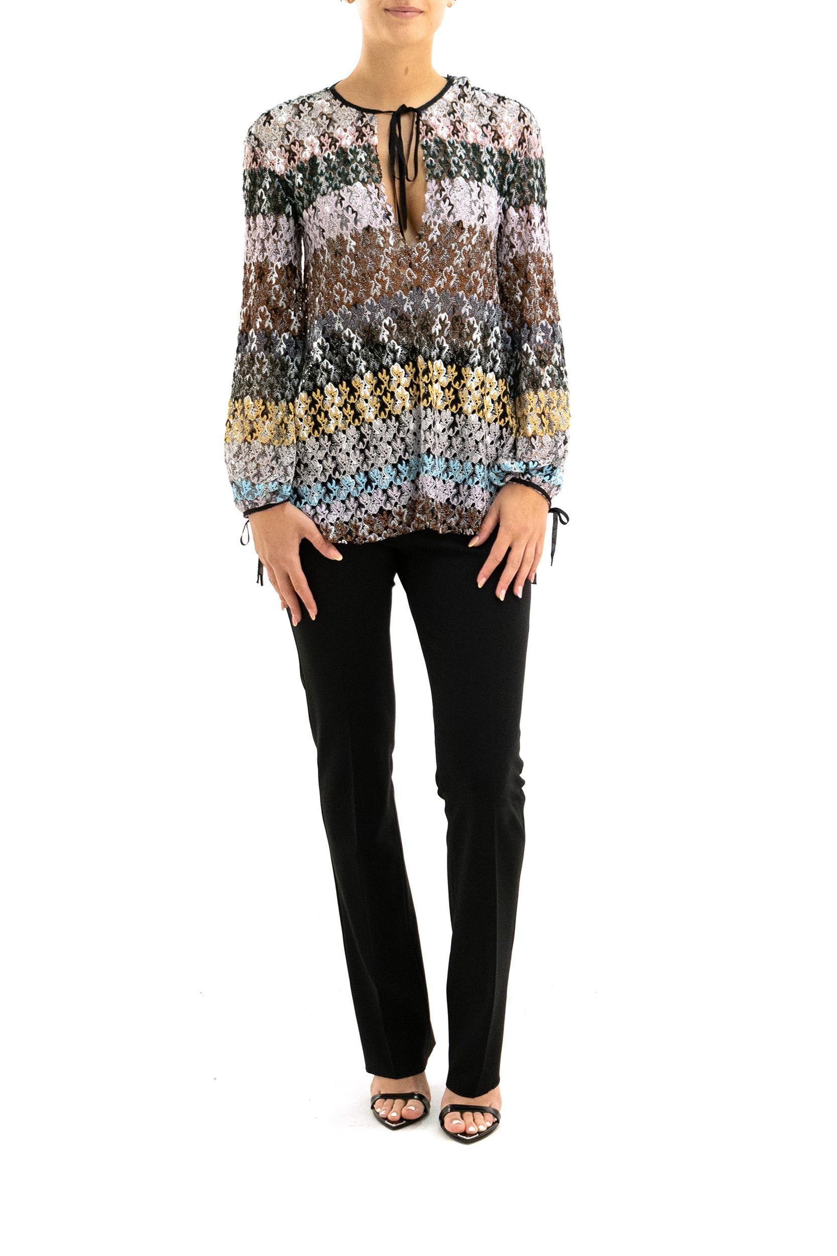Blusa <BR/> DS25WJ0K-BR012I SM9QX MISSONI 