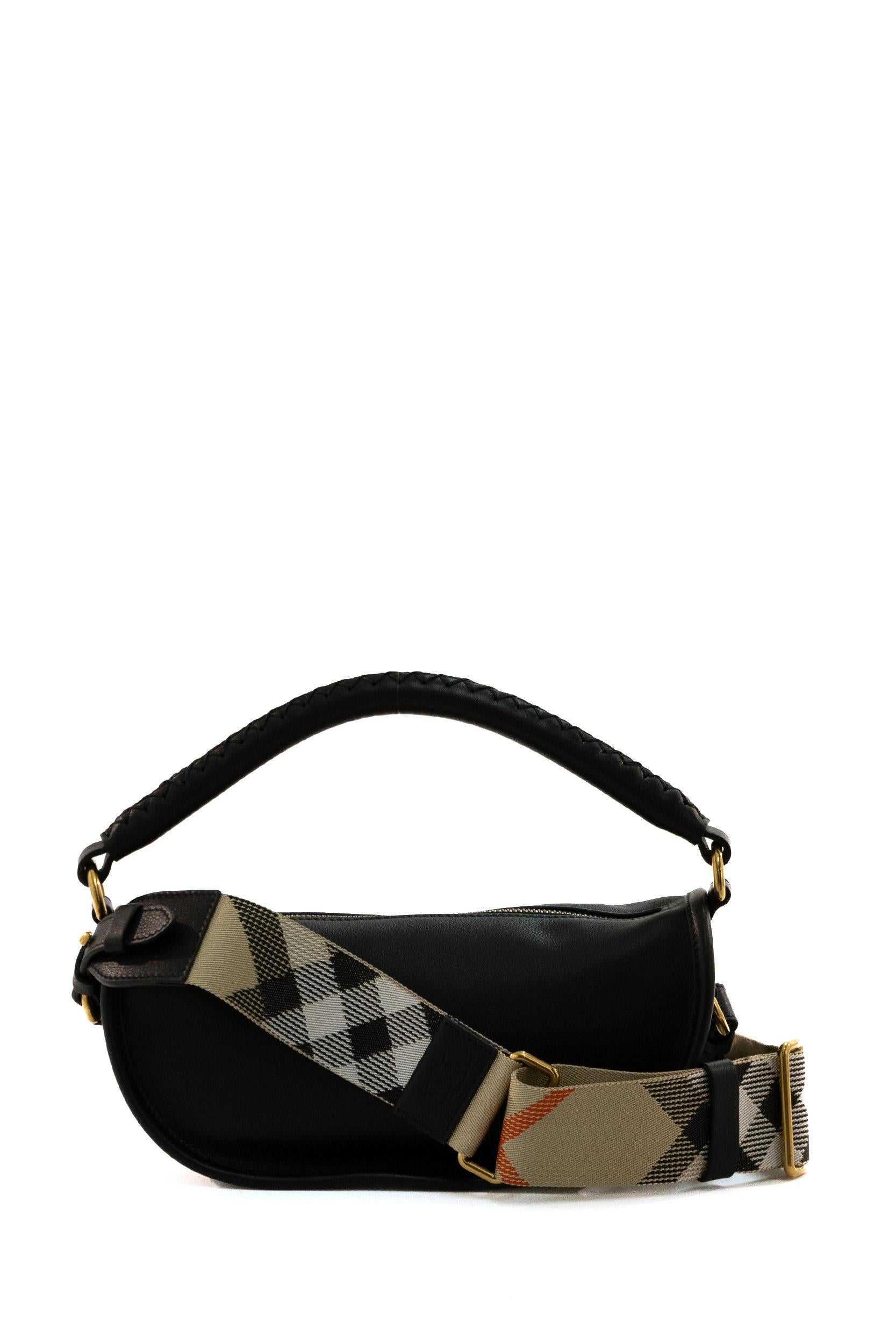 Borsa B Clip<BR/> 8109115 BLACK BURBERRY 
