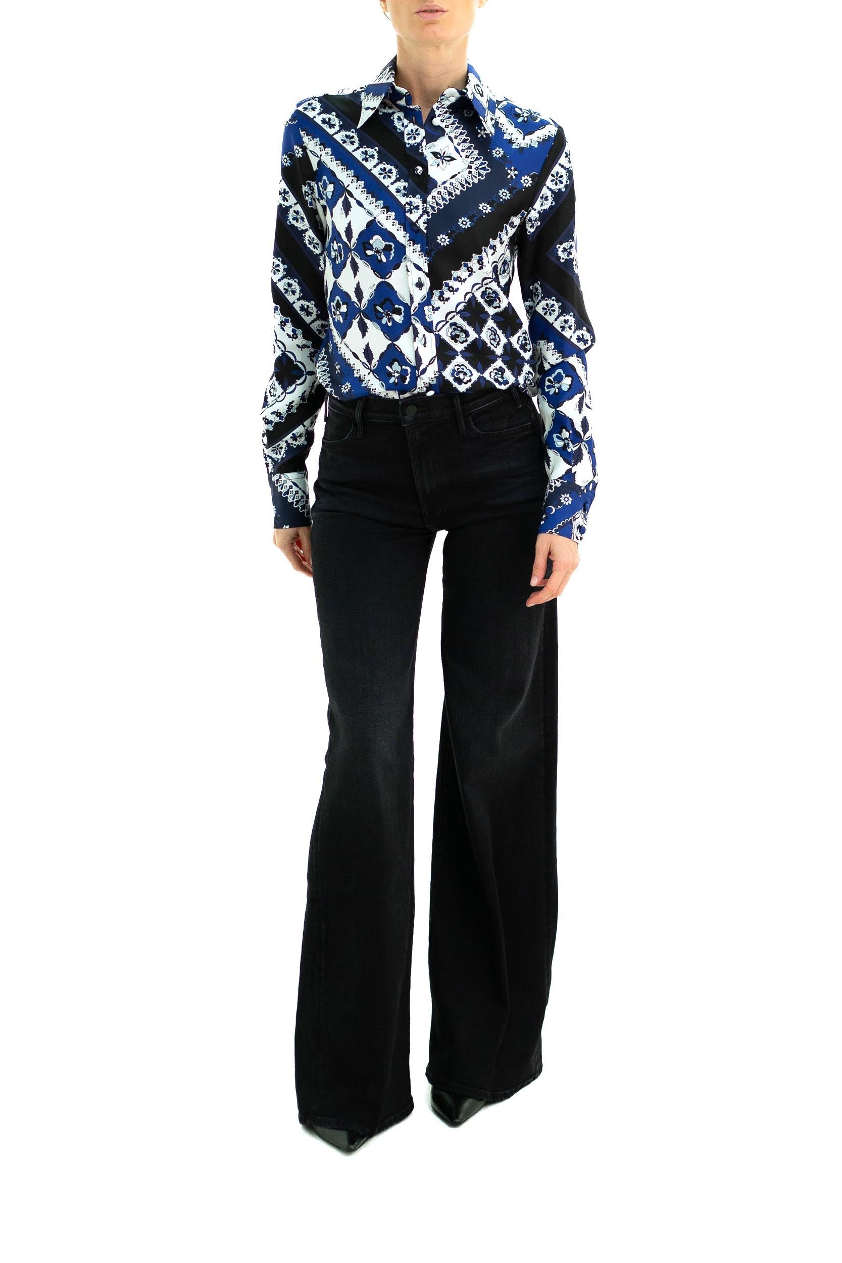 Jeans nero<BR/> 10407-965/A ENT MOTHER 