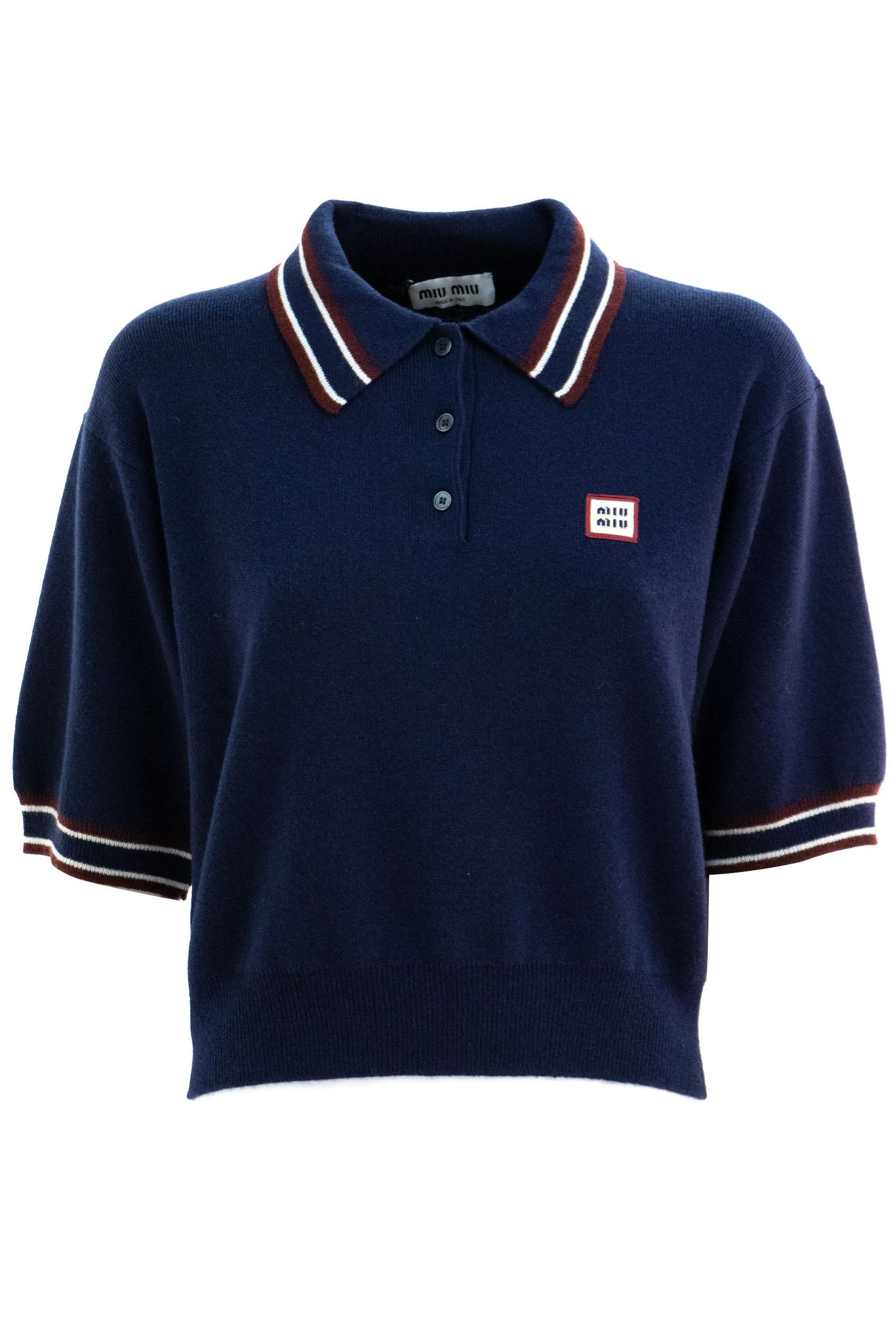 Polo<BR/> MMLA28 S OOO 158Z F0124 MIU MIU 