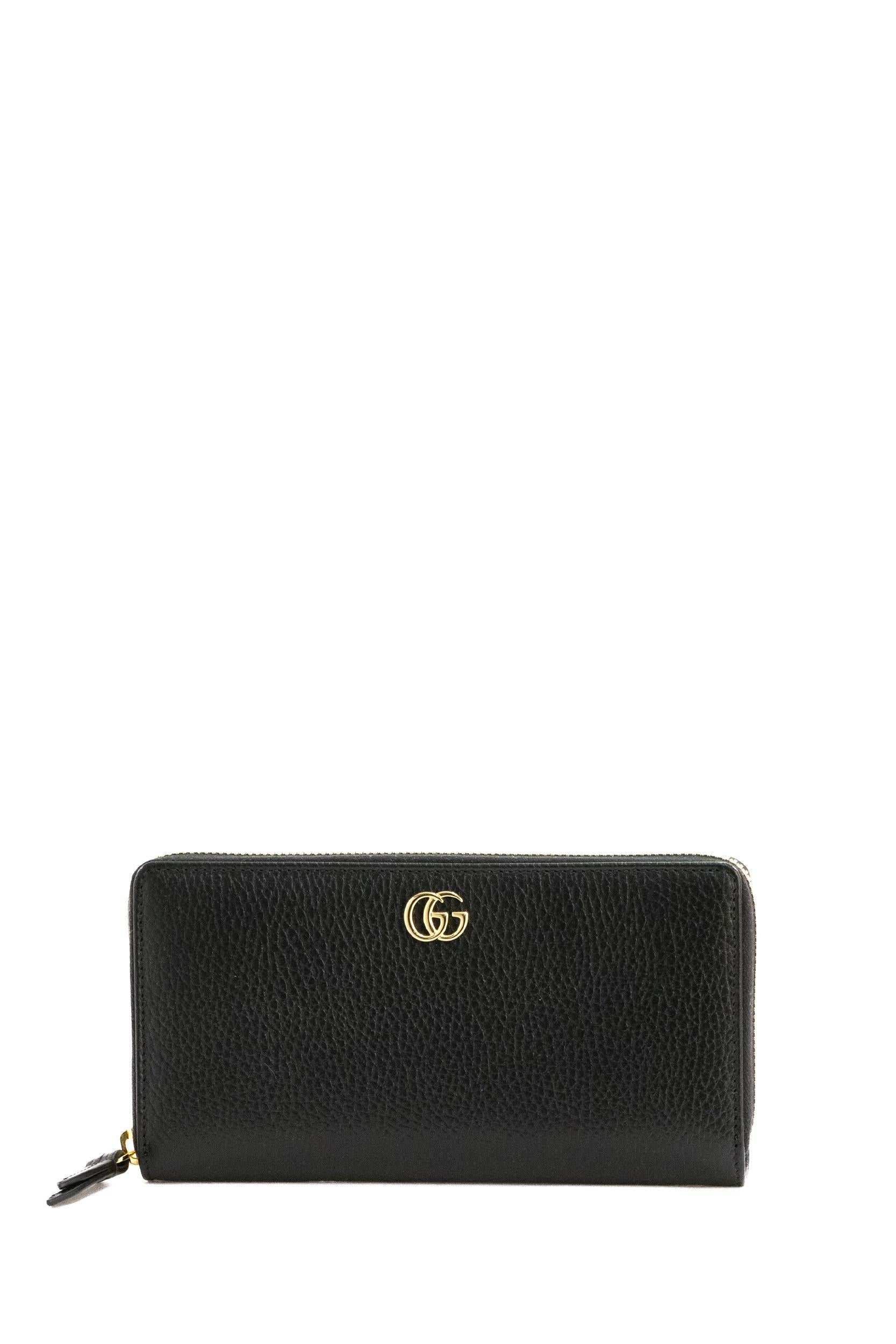 Portafoglio GG Marmont<BR/> 456117 CAO0G 1000 GUCCI 