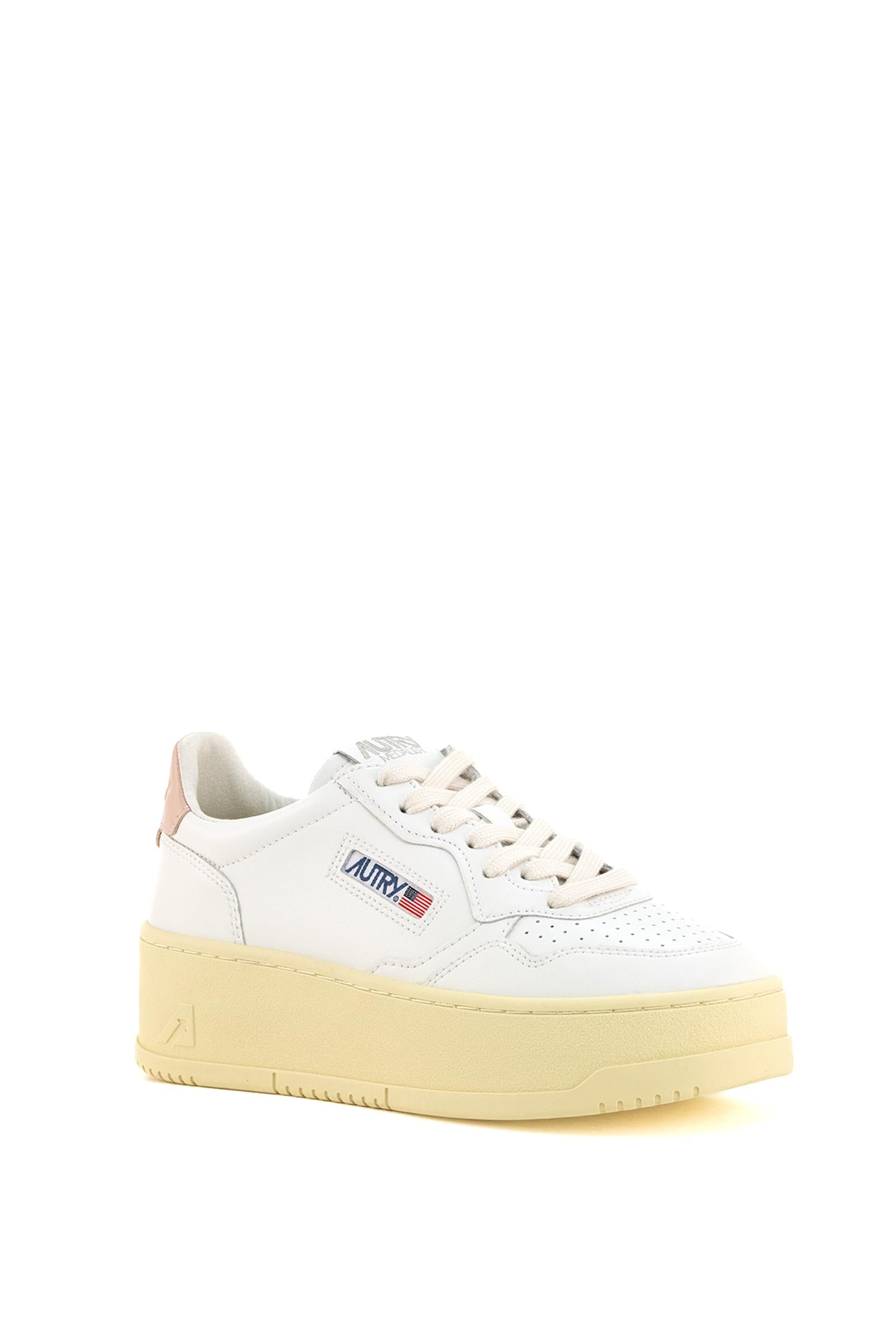 Sneakers Medalist Platform<BR/> PTLW LL80 WHT/POWDER AUTRY 