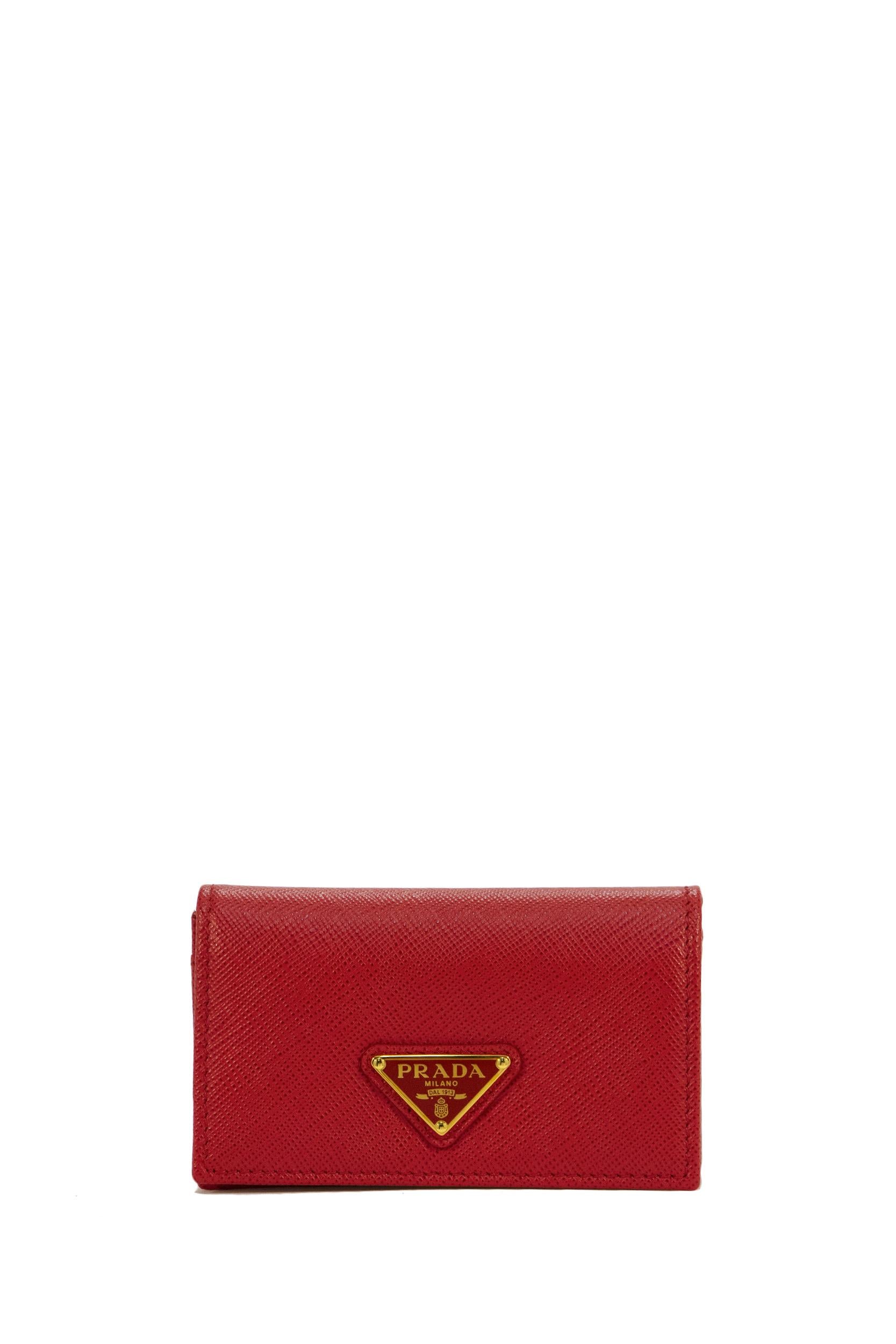 Portacarte in Saffiano 1MC122 QHH F068Z PRADA 