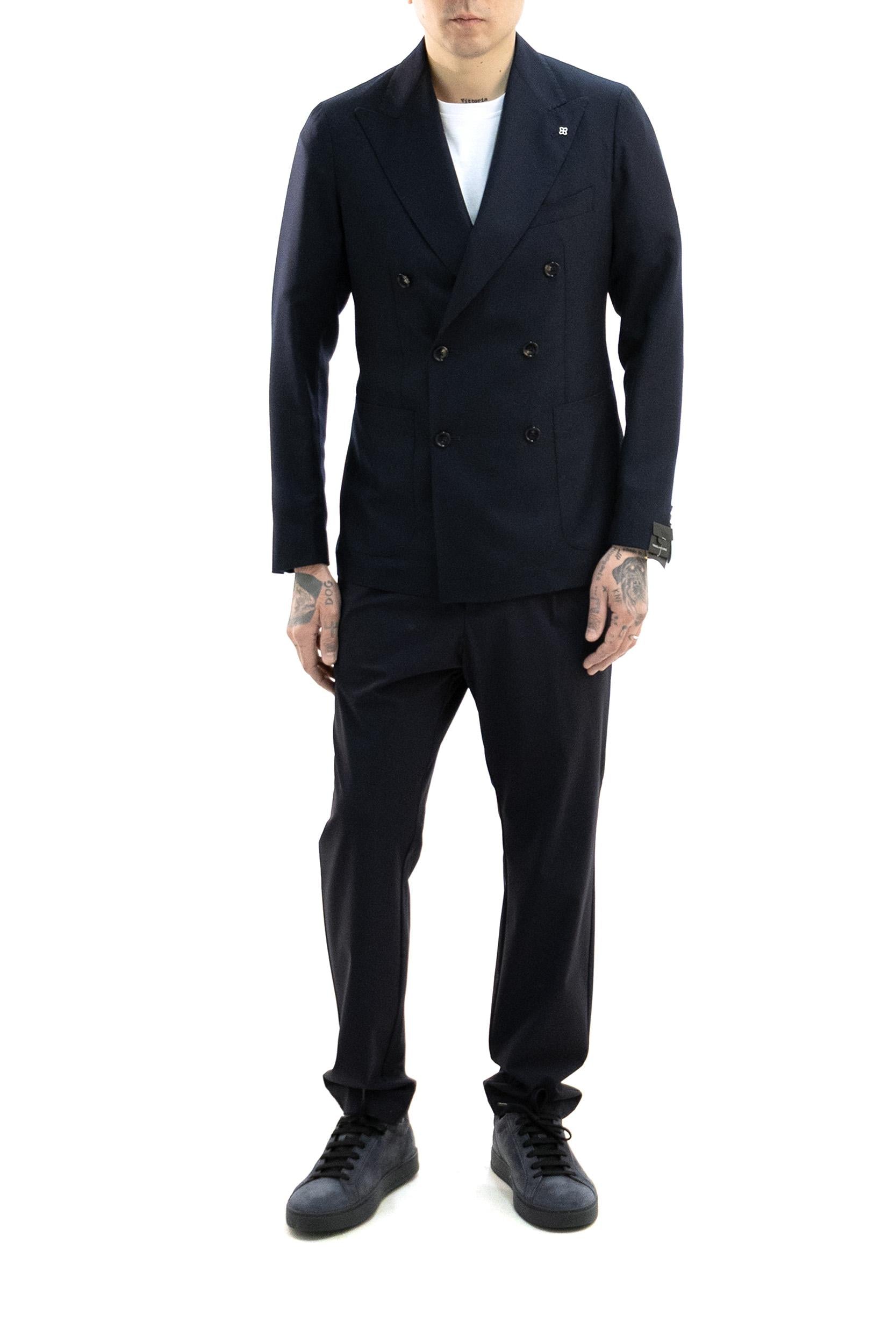 Giacca Doppiopetto in Cashmere<BR/> 1SMC20K-PE 440029 B3218 TAGLIATORE 