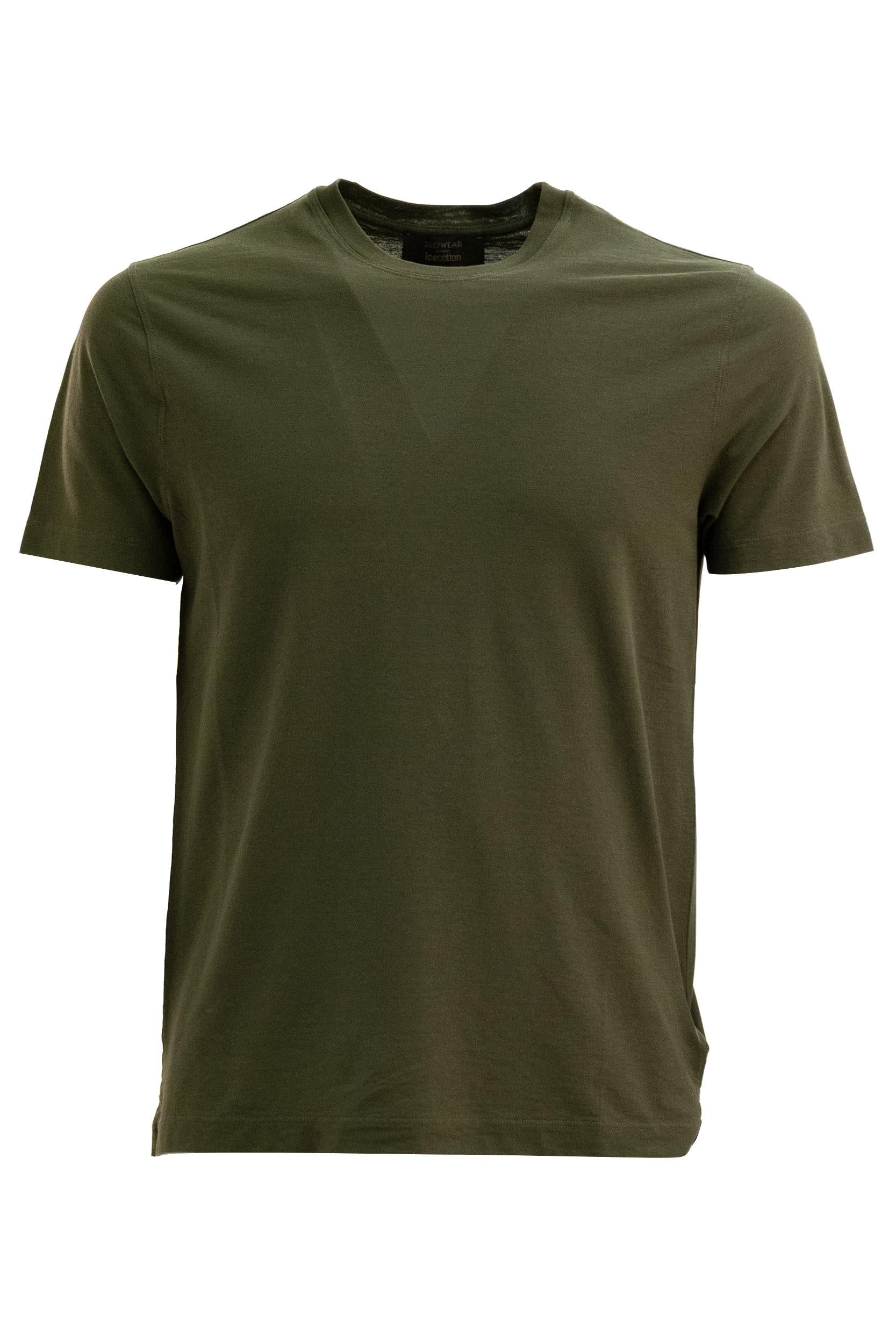 T-shirt in Crêpe di Cotone<BR/> 815214 ZG380 Z4177 ZANONE 