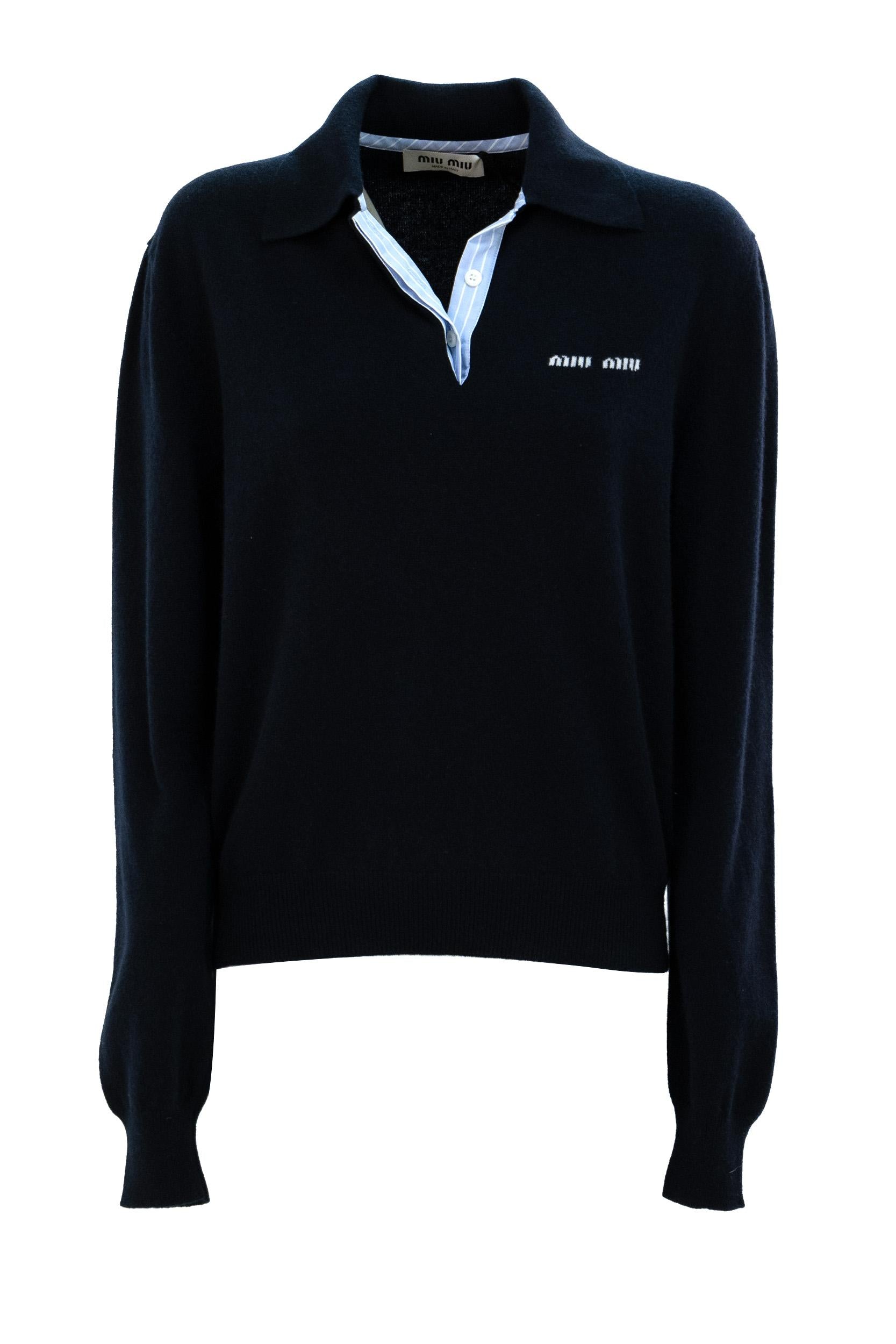 Pullover <BR/> MMLA20 S OOO 15Z1 F0008 MIU MIU 